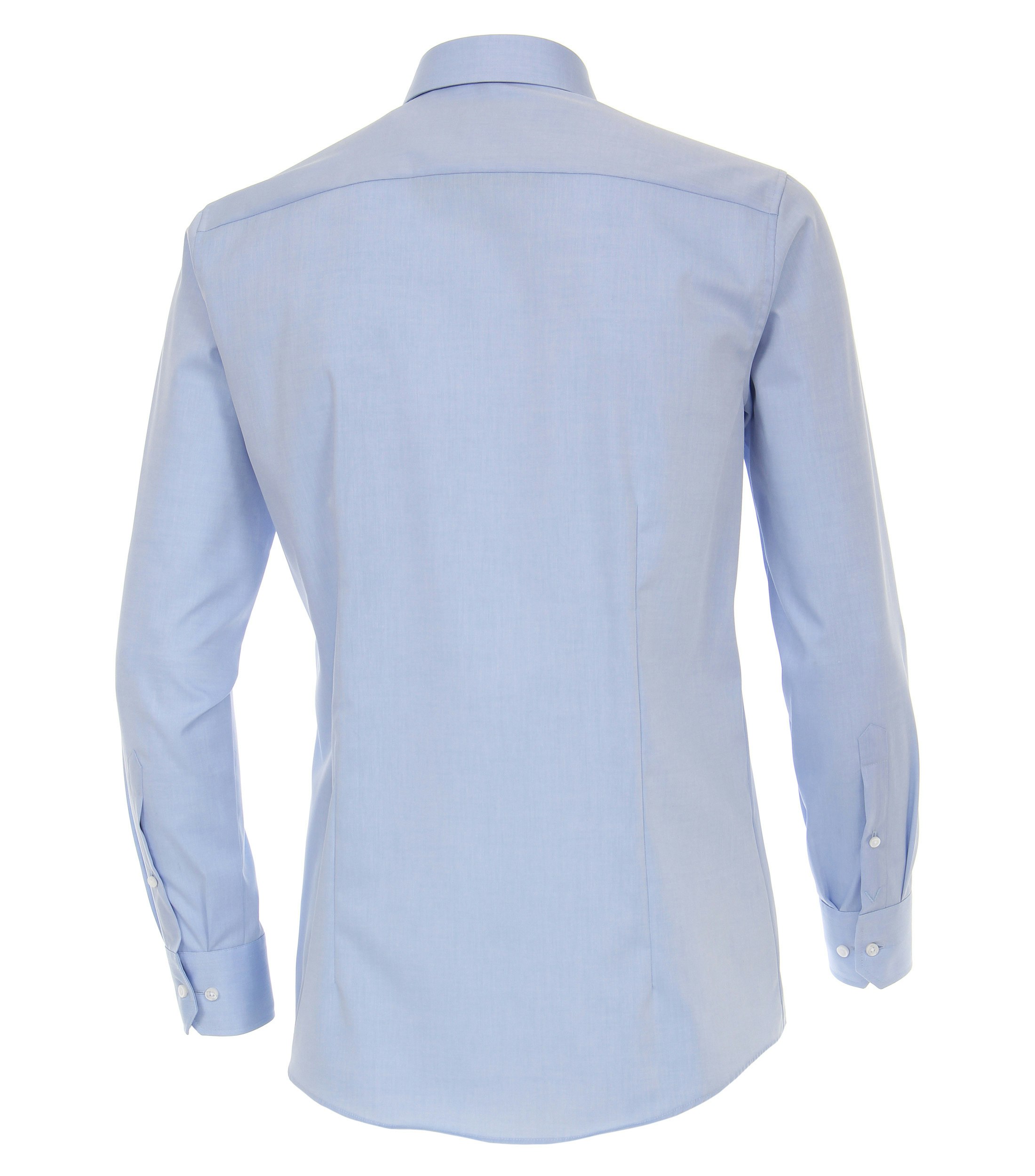 Ein Businesshemd im uni Muster in der Farbe Hellblau