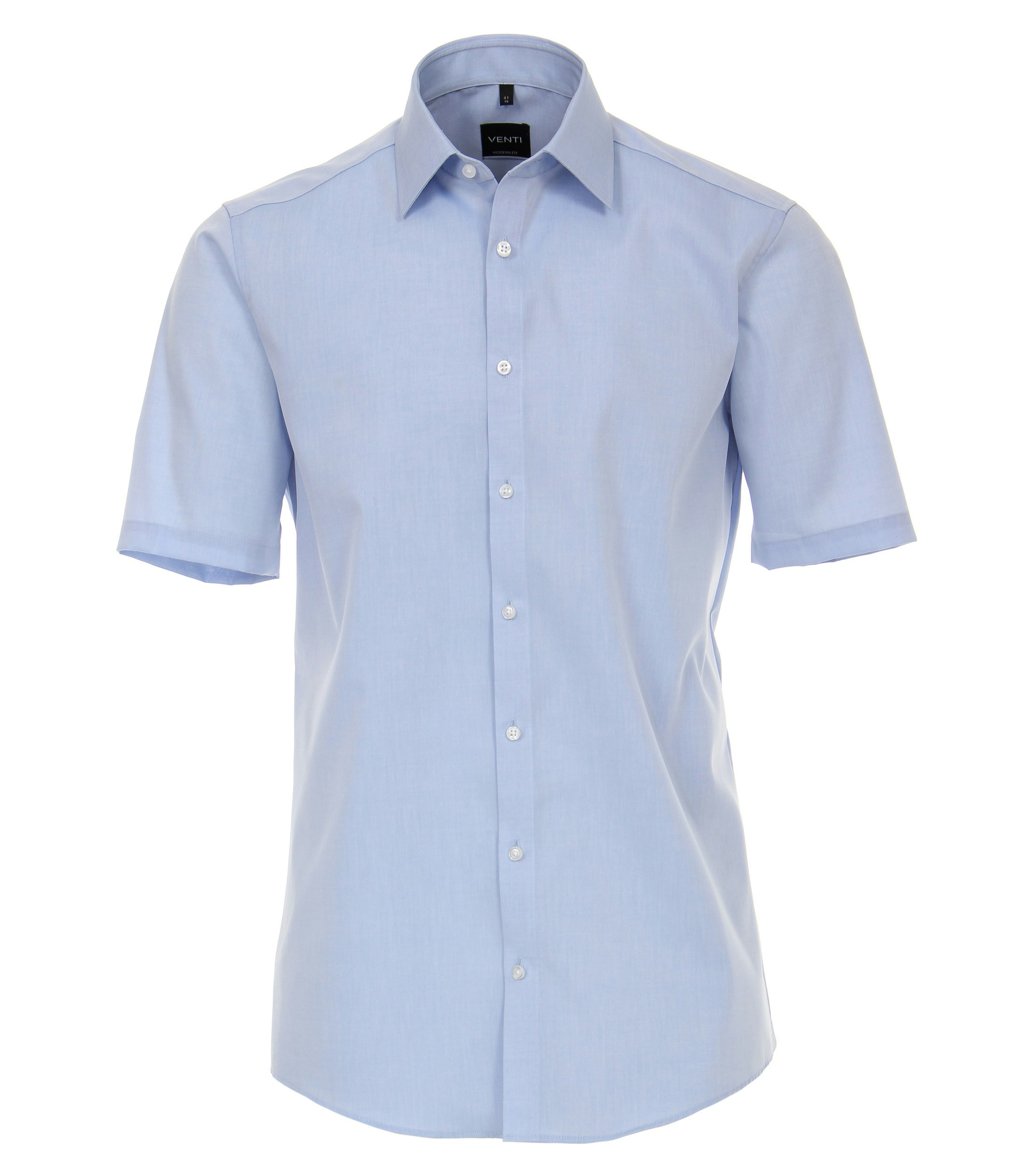 Ein Businesshemd im uni Muster in der Farbe Hellblau