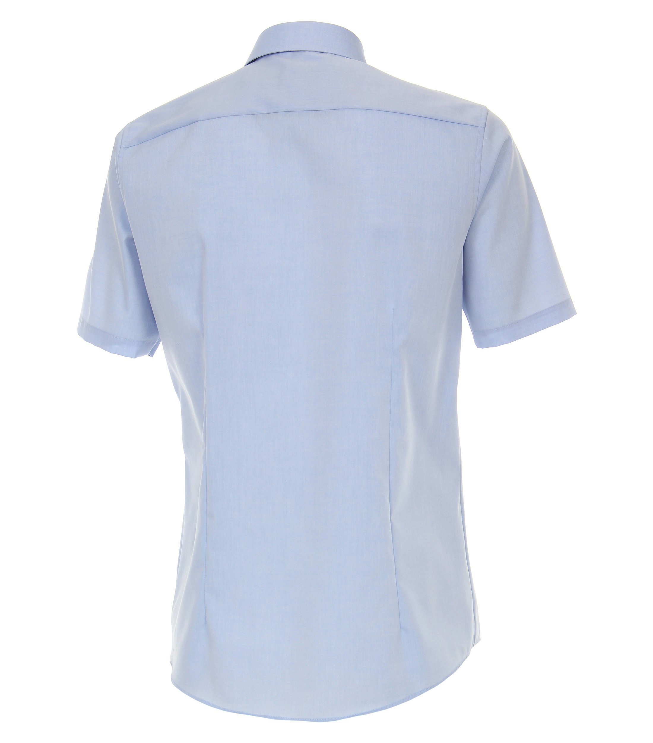 Ein Businesshemd im uni Muster in der Farbe Hellblau