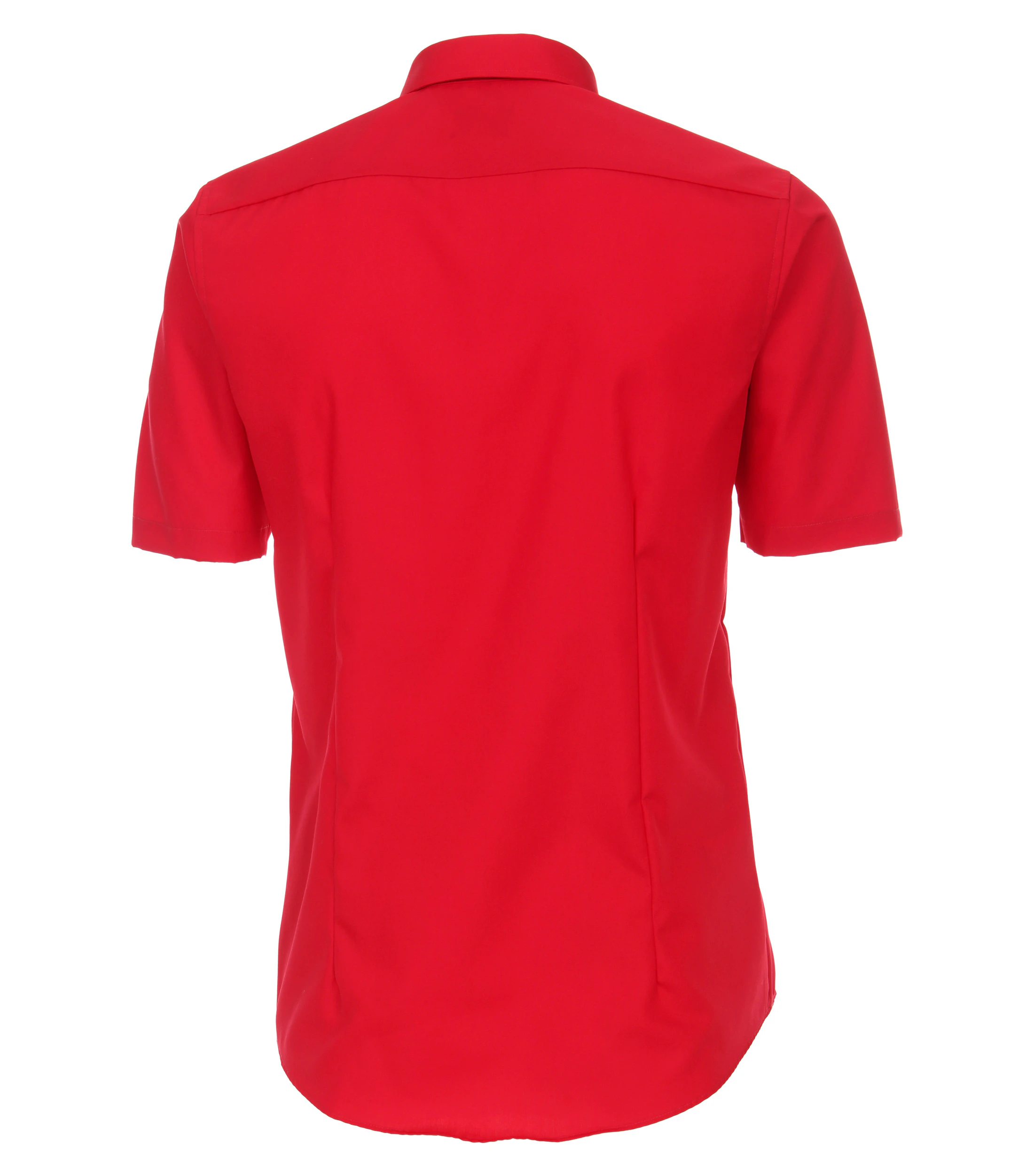 Businesshemd im unifarbenen Design in der Farbe sattes Rot