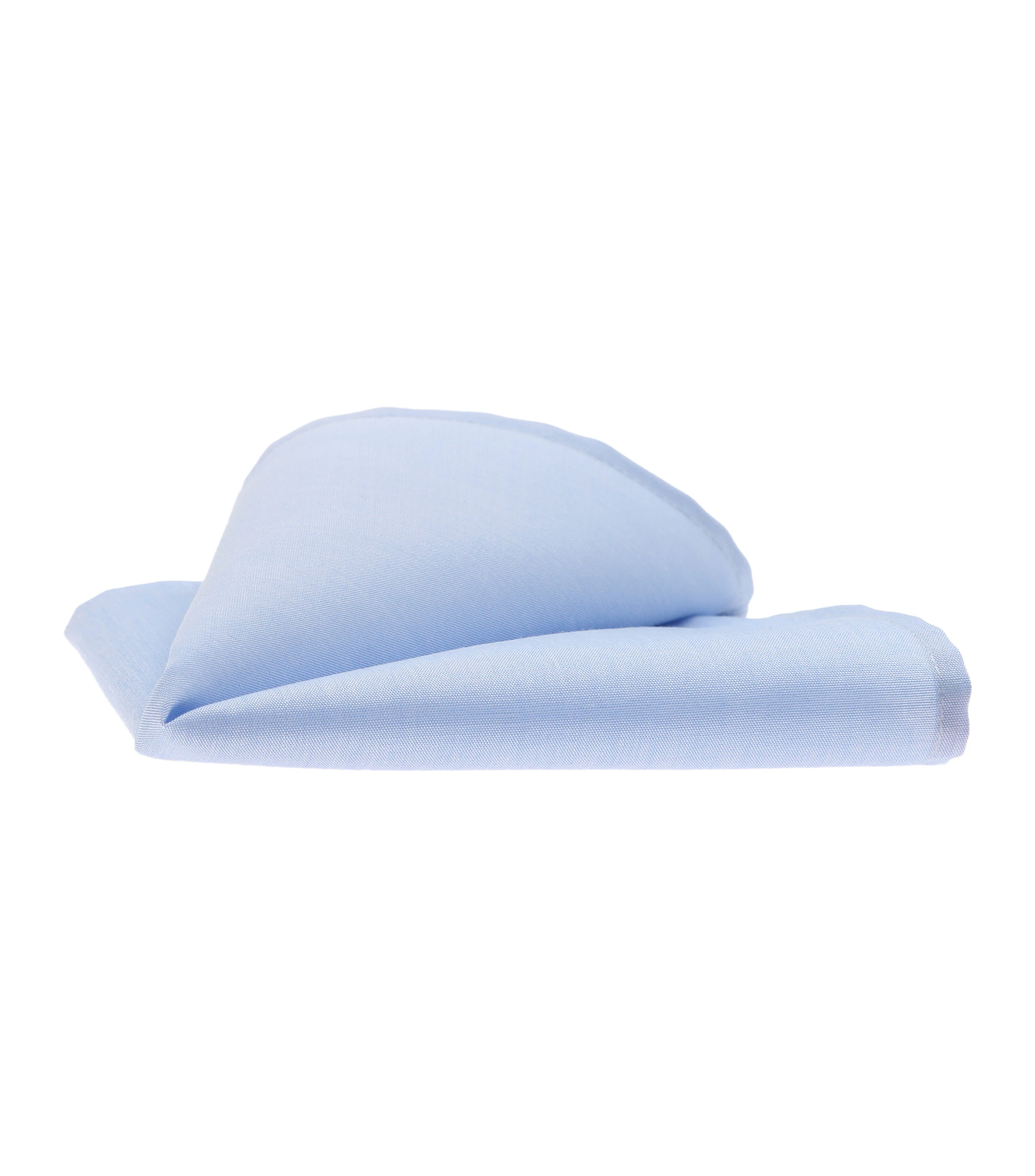 Einstecktuch im unifarbenen Design in der Farbe Hellblau