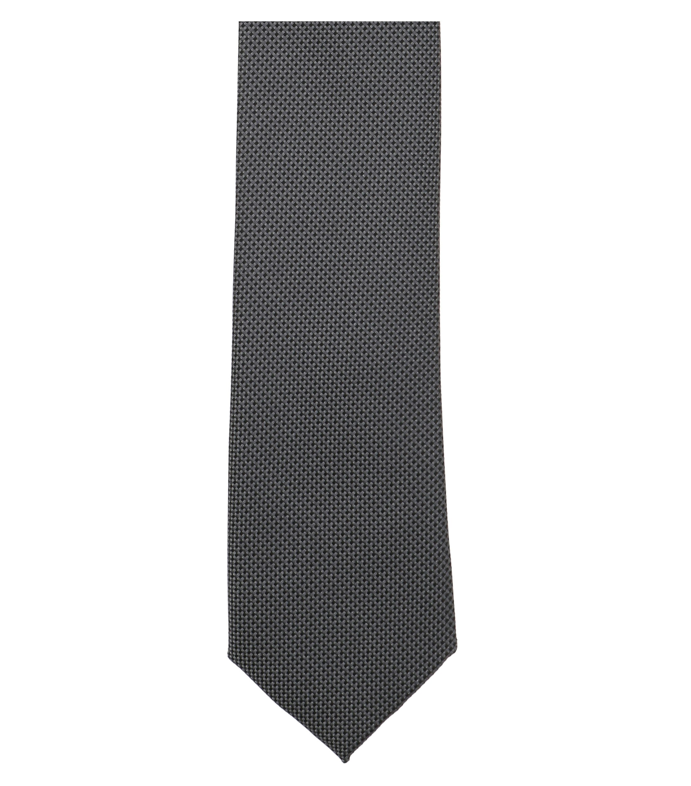 Ein Krawatte im gemustert Muster in der Farbe Dunkelgrau