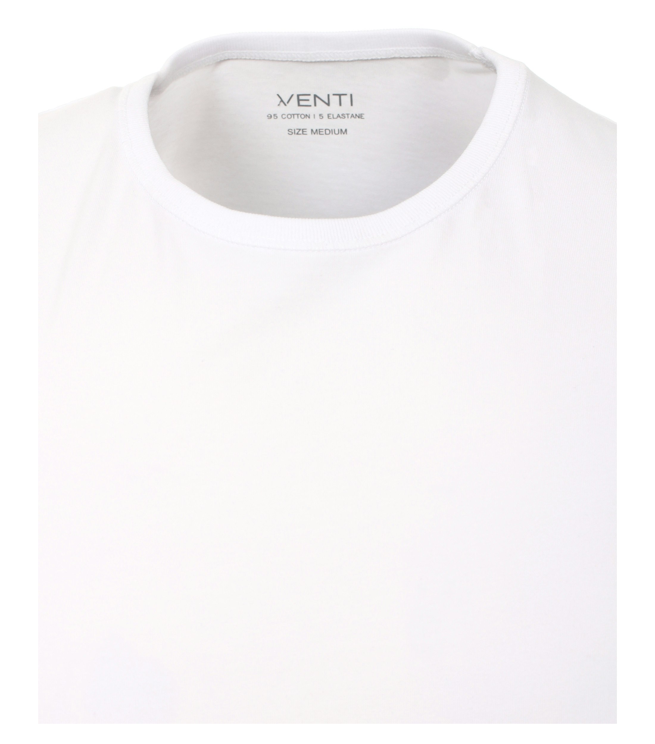 Ein Tanktop im uni Muster in der Farbe Weiß