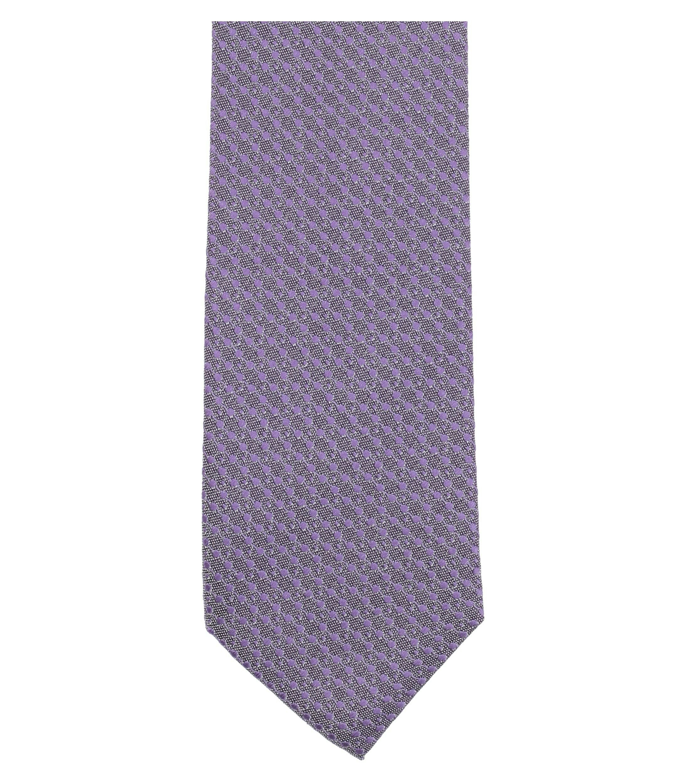 Ein Krawatte im Print Muster in der Farbe Violet
