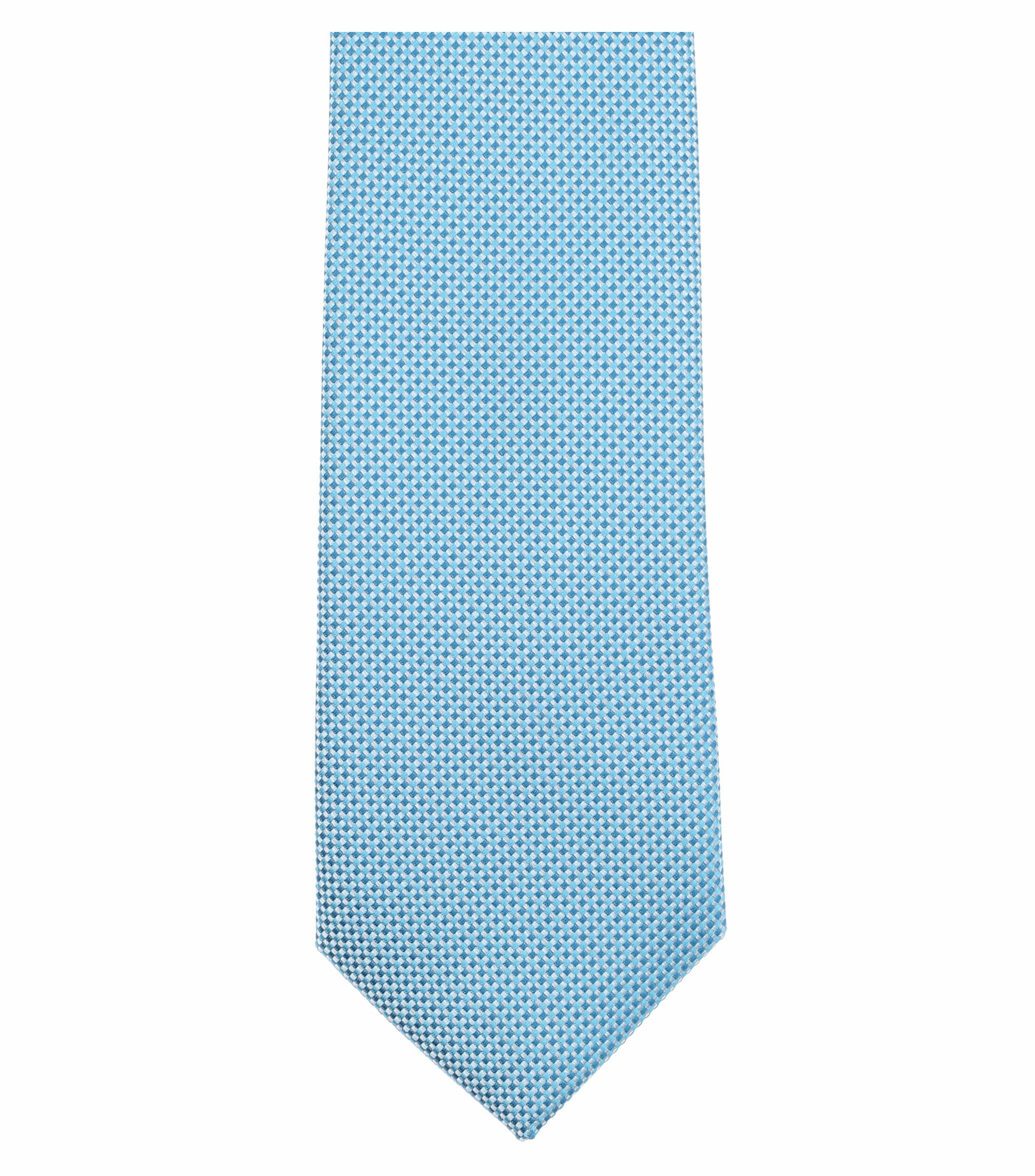Ein Krawatte im uni Muster in der Farbe Türkis