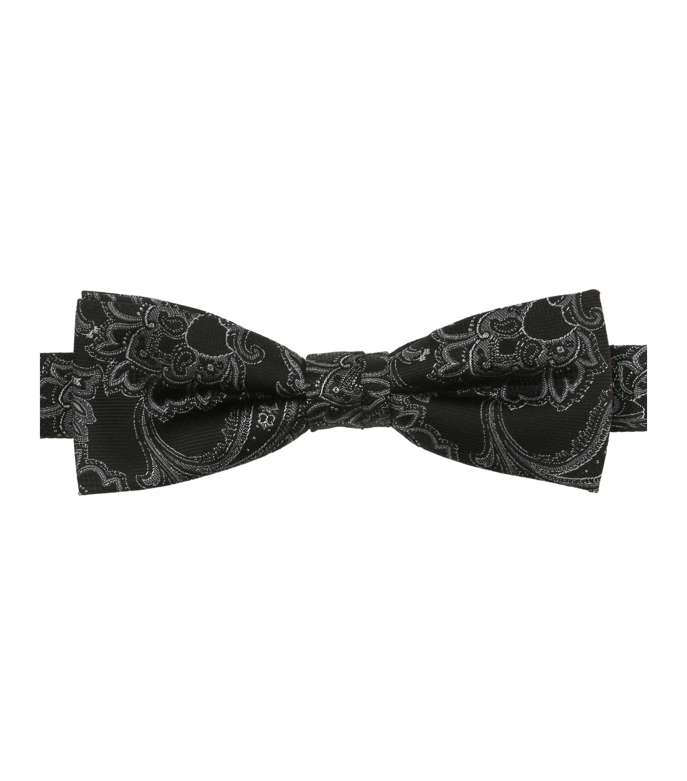 Ein Fliege im gemustert Muster in der Farbe Schwarz