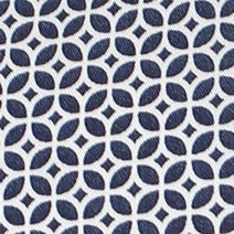 Ein Businesshemd im Print Muster in der Farbe Dunkelblau