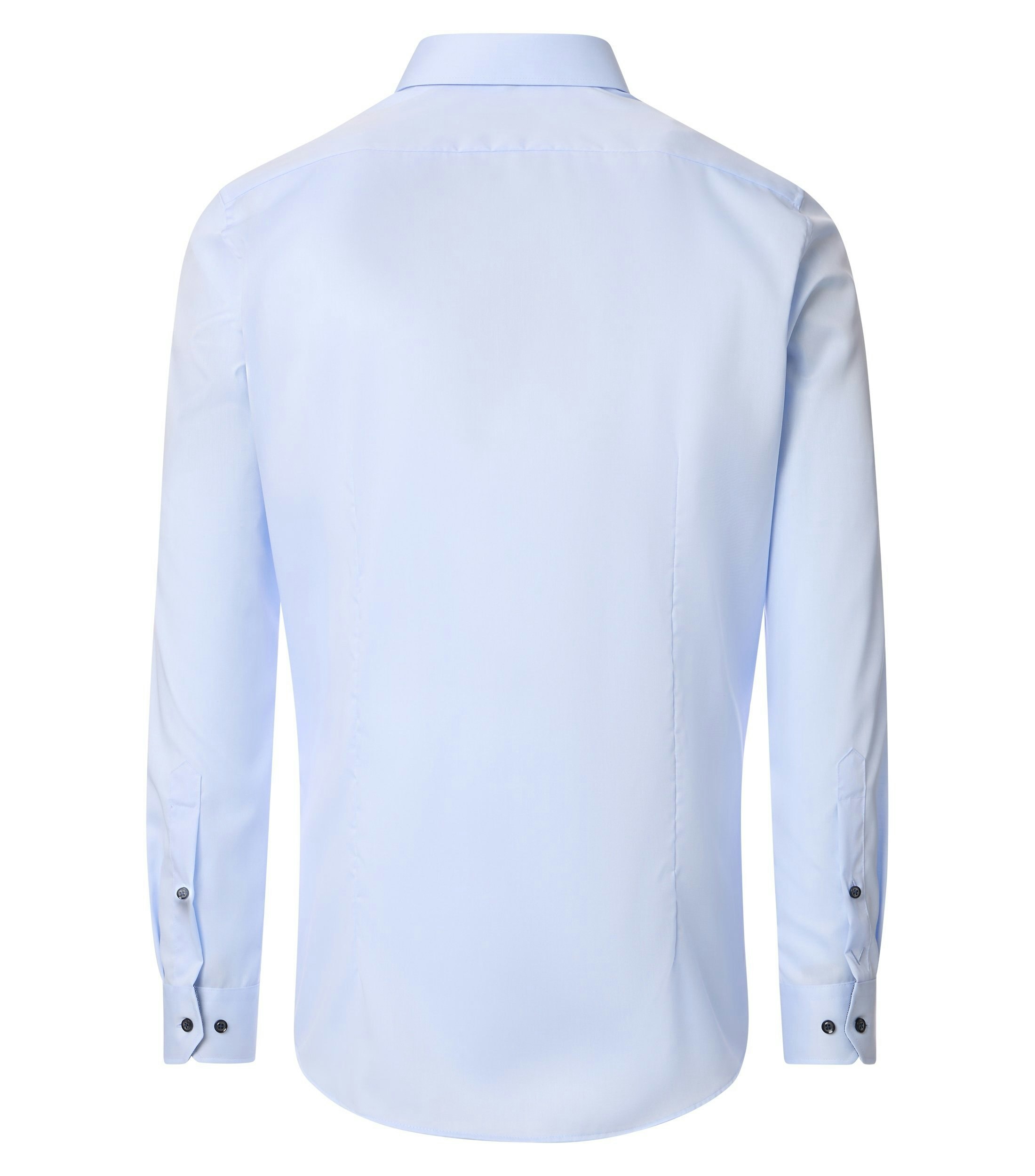 Ein Businesshemd im uni Muster in der Farbe Hellblau