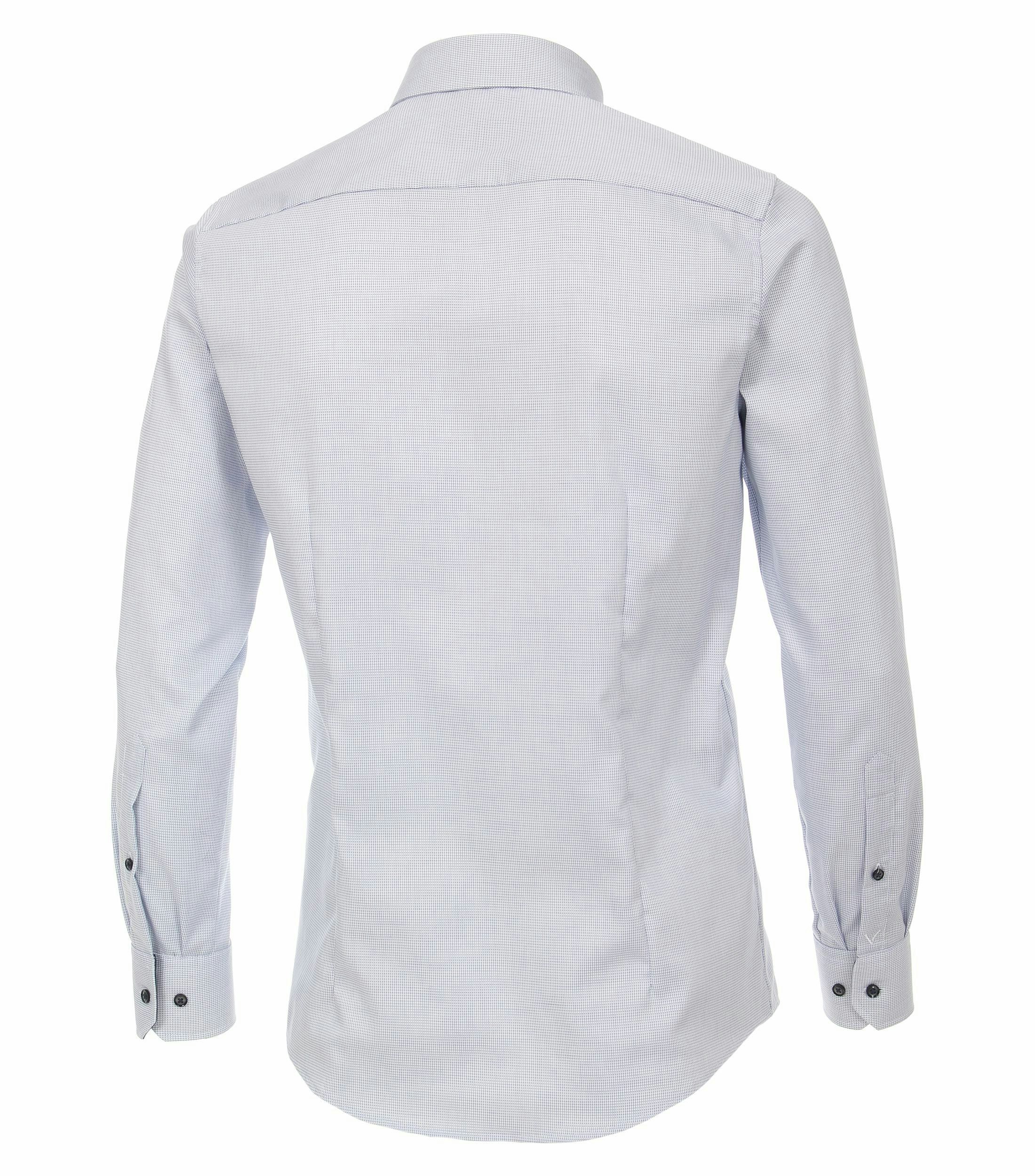 Ein Businesshemd im uni Muster in der Farbe Hellblau