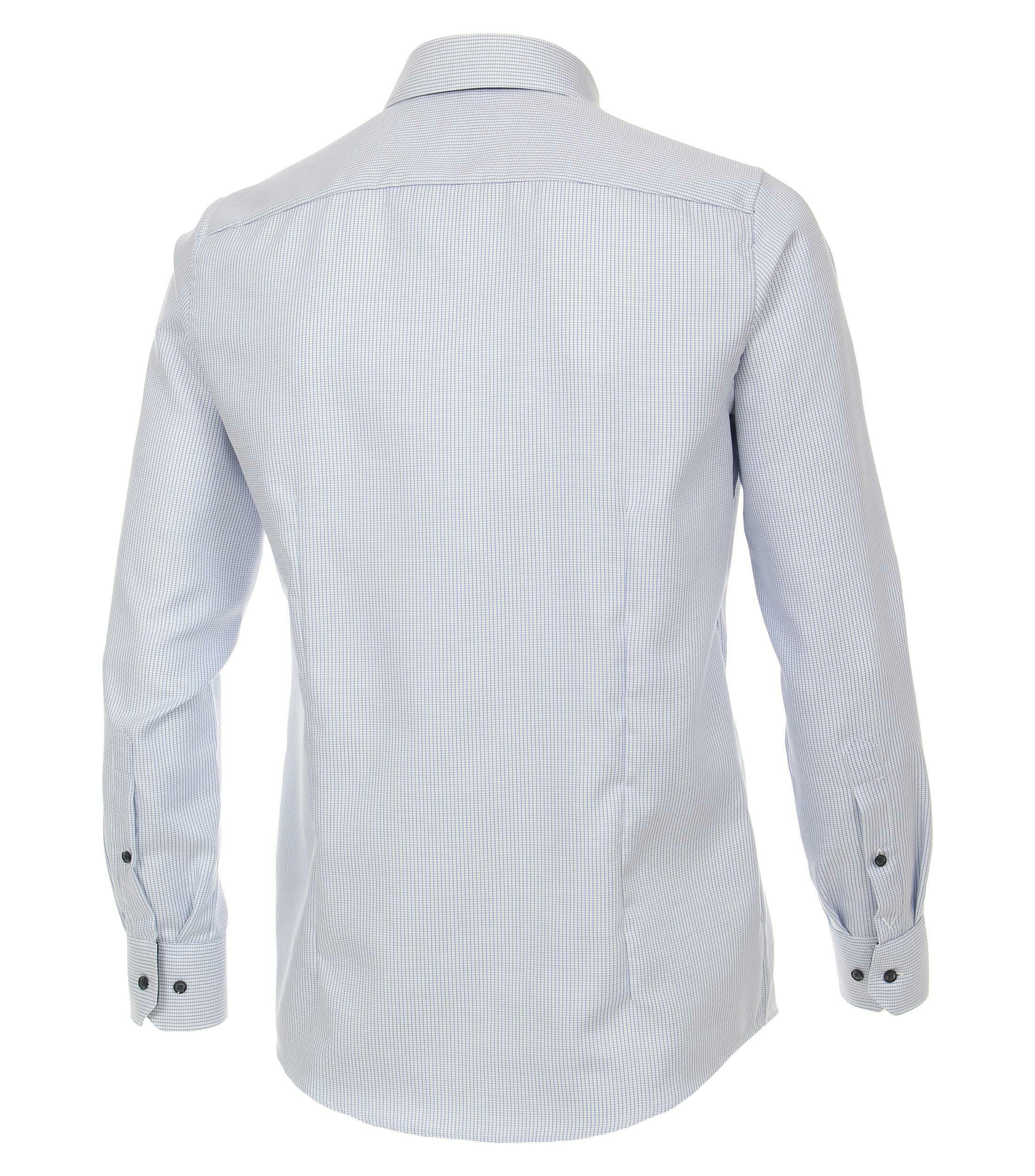 Ein Businesshemd im uni Muster in der Farbe Hellblau