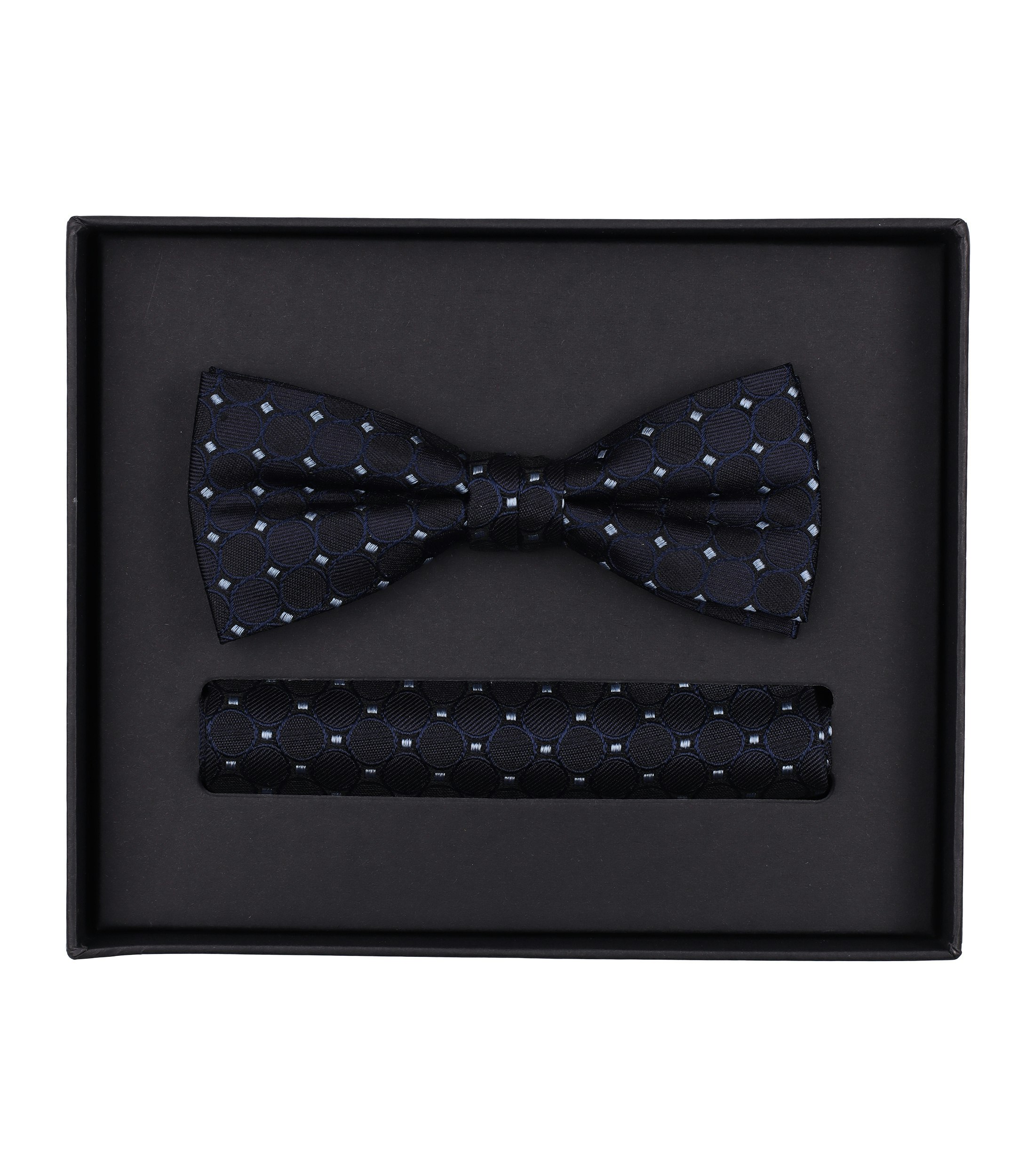 Accessoires im gemusterten Design in der Farbe Blau