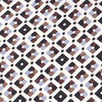 Das Model trägt ein Businesshemd im Print Muster in der Farbe Braun