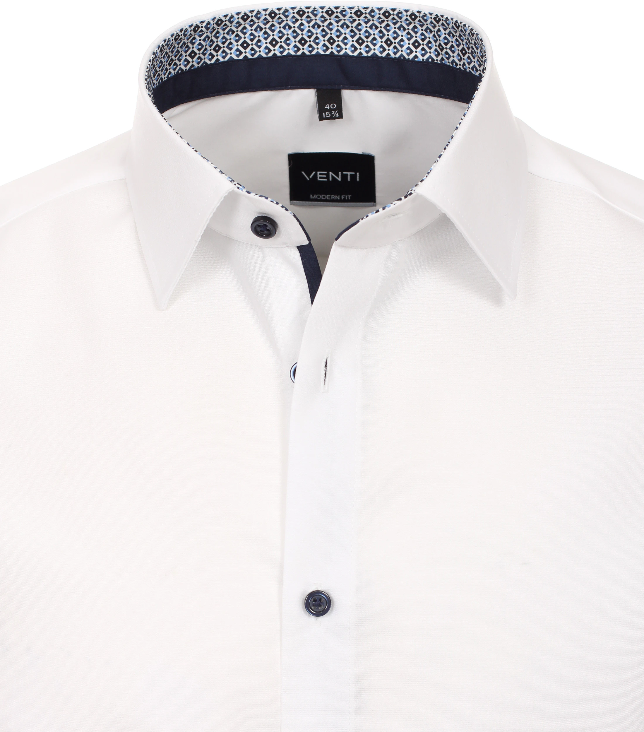 Businesshemd Weiß - Modern Fit 123942200 - VENTI