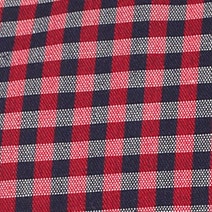 Ein Businesshemd im kariert Muster in der Farbe Rot