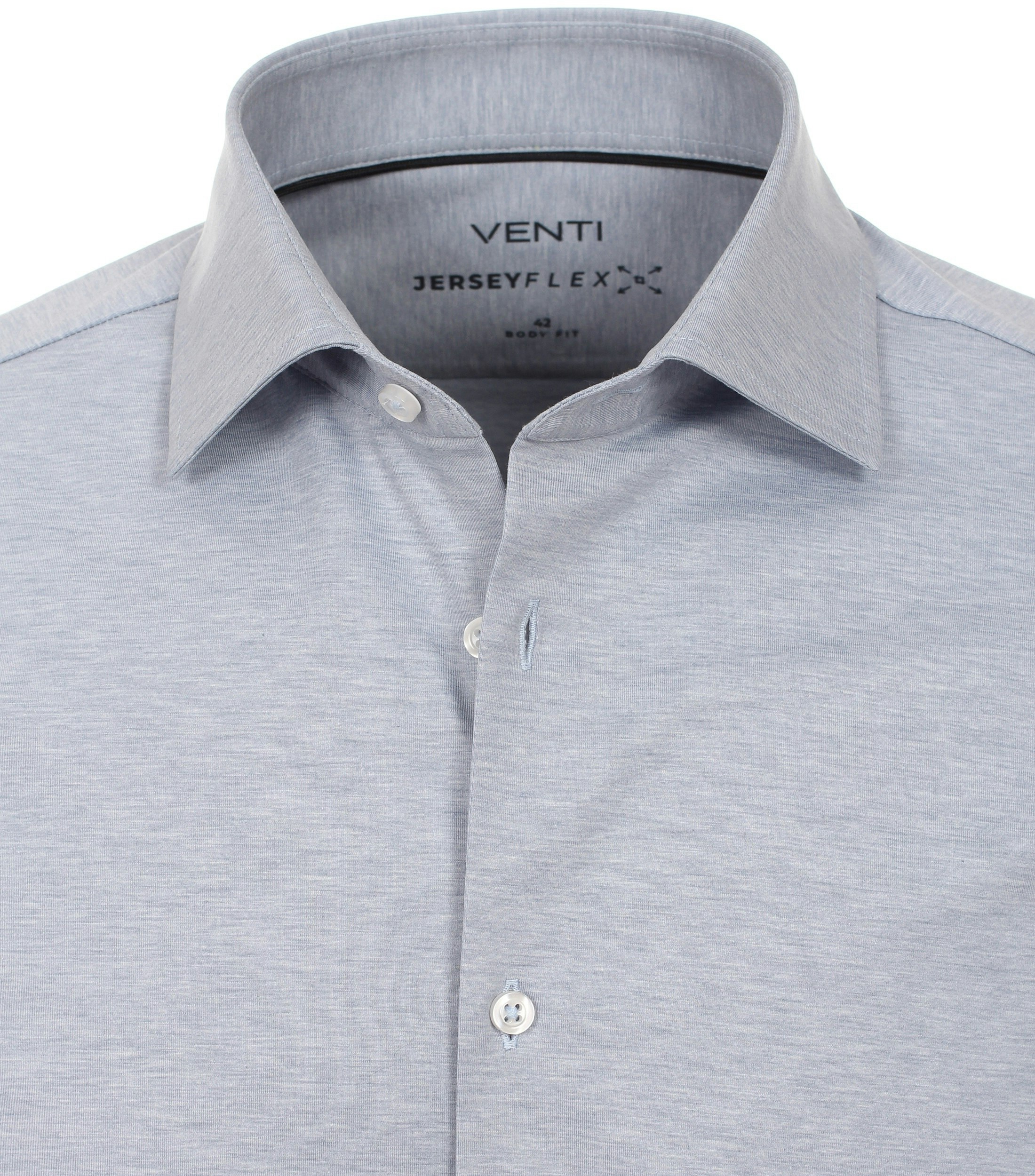 Ein Businesshemd im uni Muster in der Farbe Hellblau