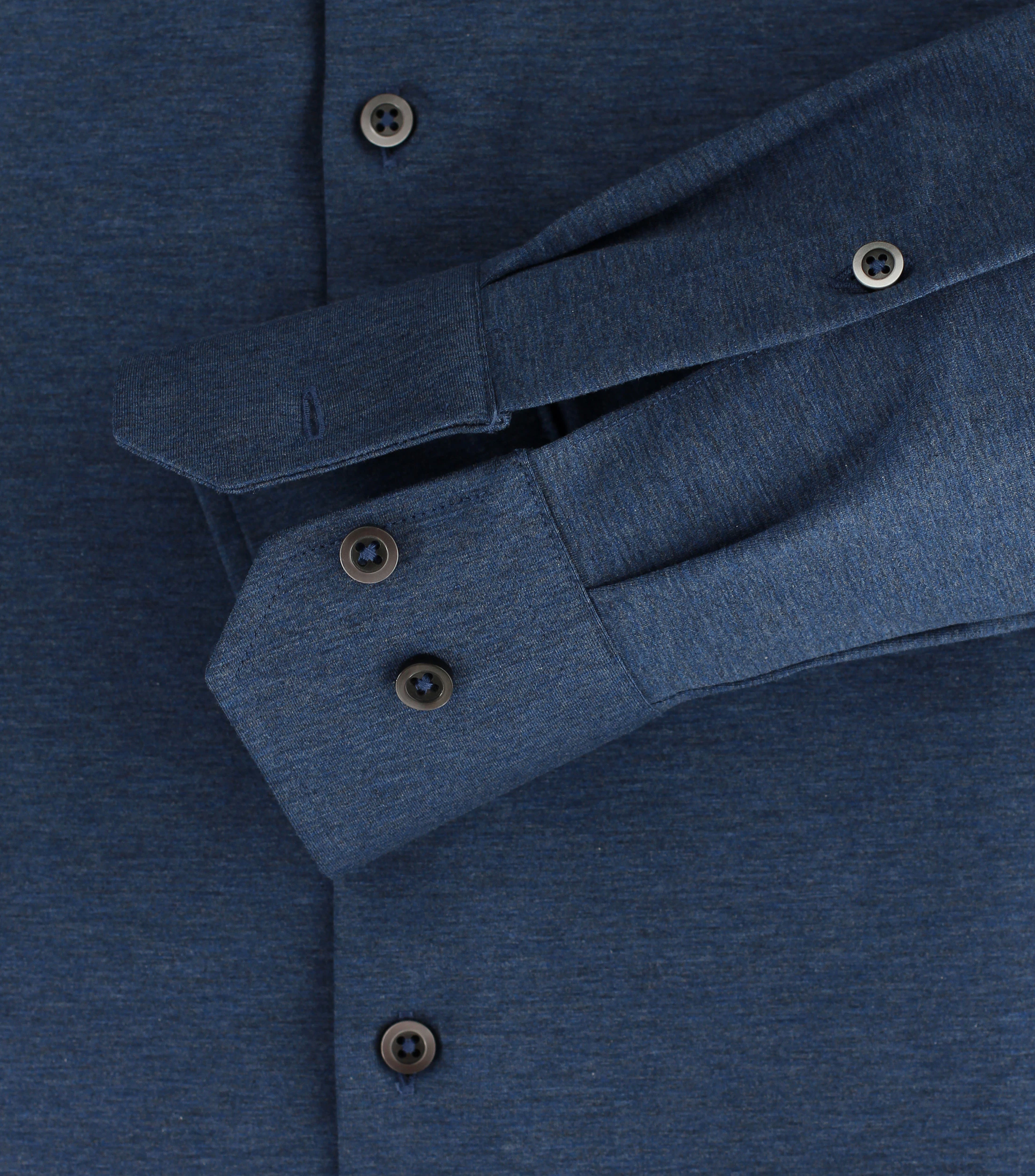 Businesshemd im unifarbenen Design in der Farbe Mittelblau