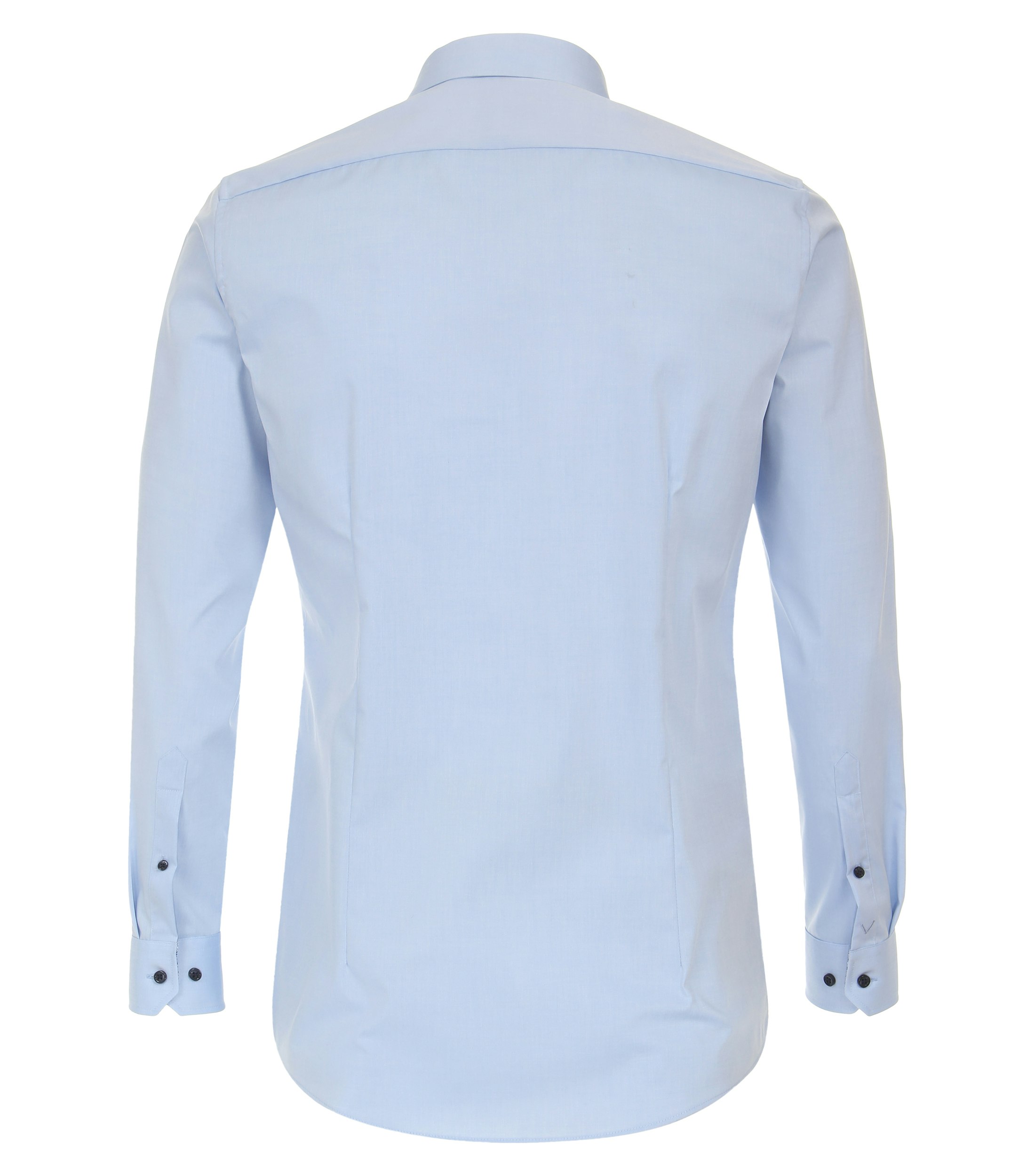 Ein Businesshemd im uni Muster in der Farbe Hellblau