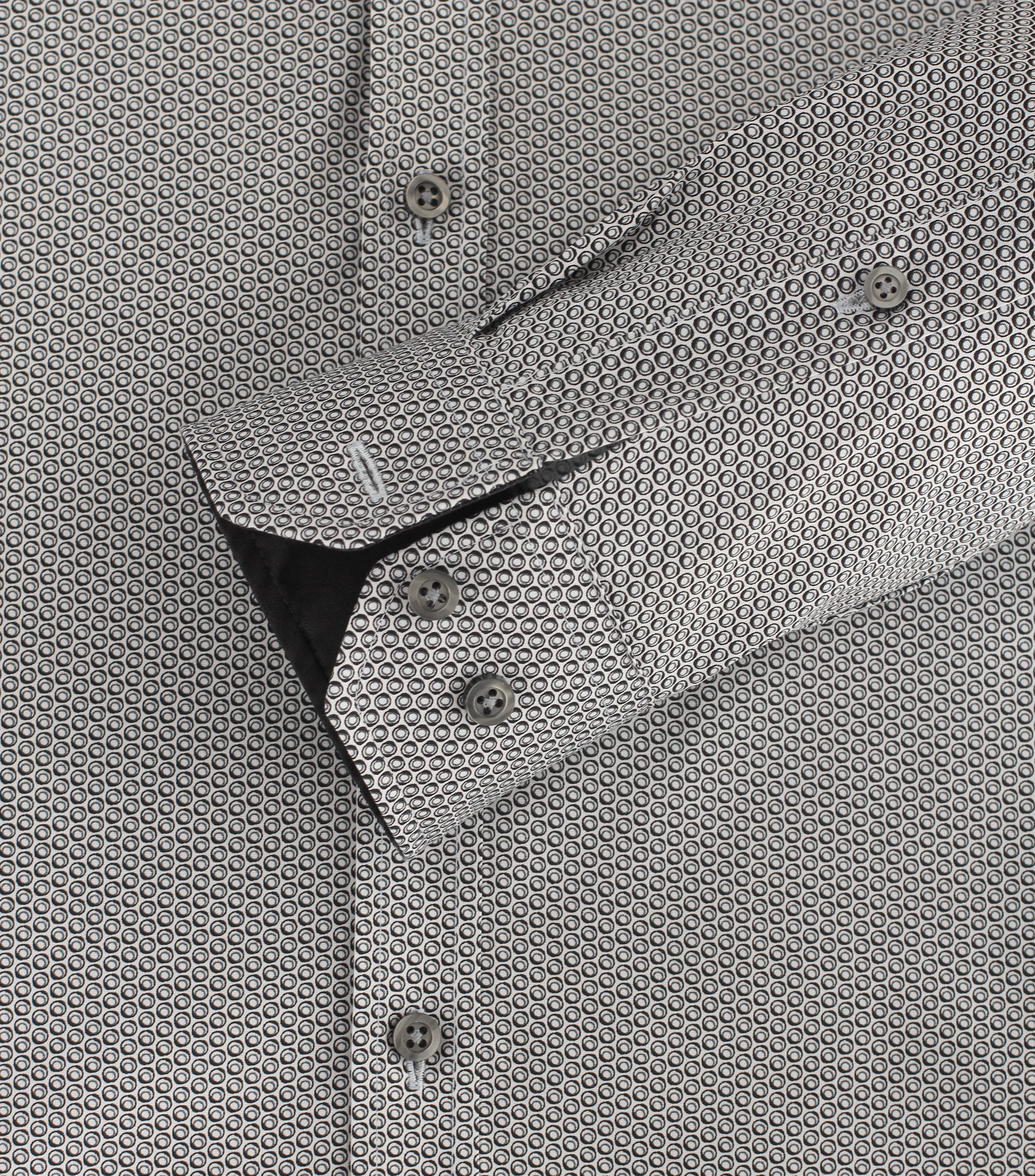 Businesshemd im unifarbenen Design in der Farbe Schwarz