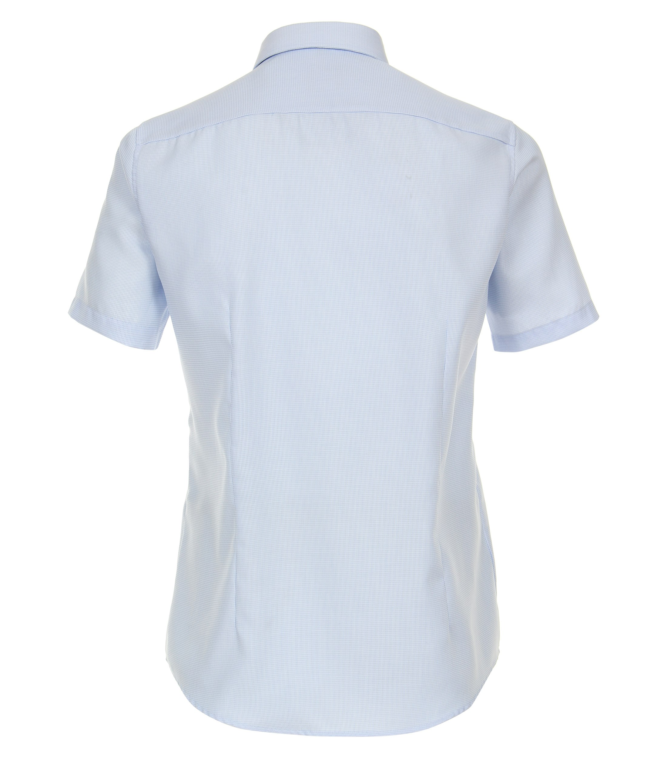 Ein Businesshemd im uni Muster in der Farbe Hellblau