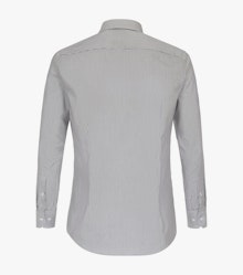 Ein Businesshemd im gestreift Muster in der Farbe Schwarz