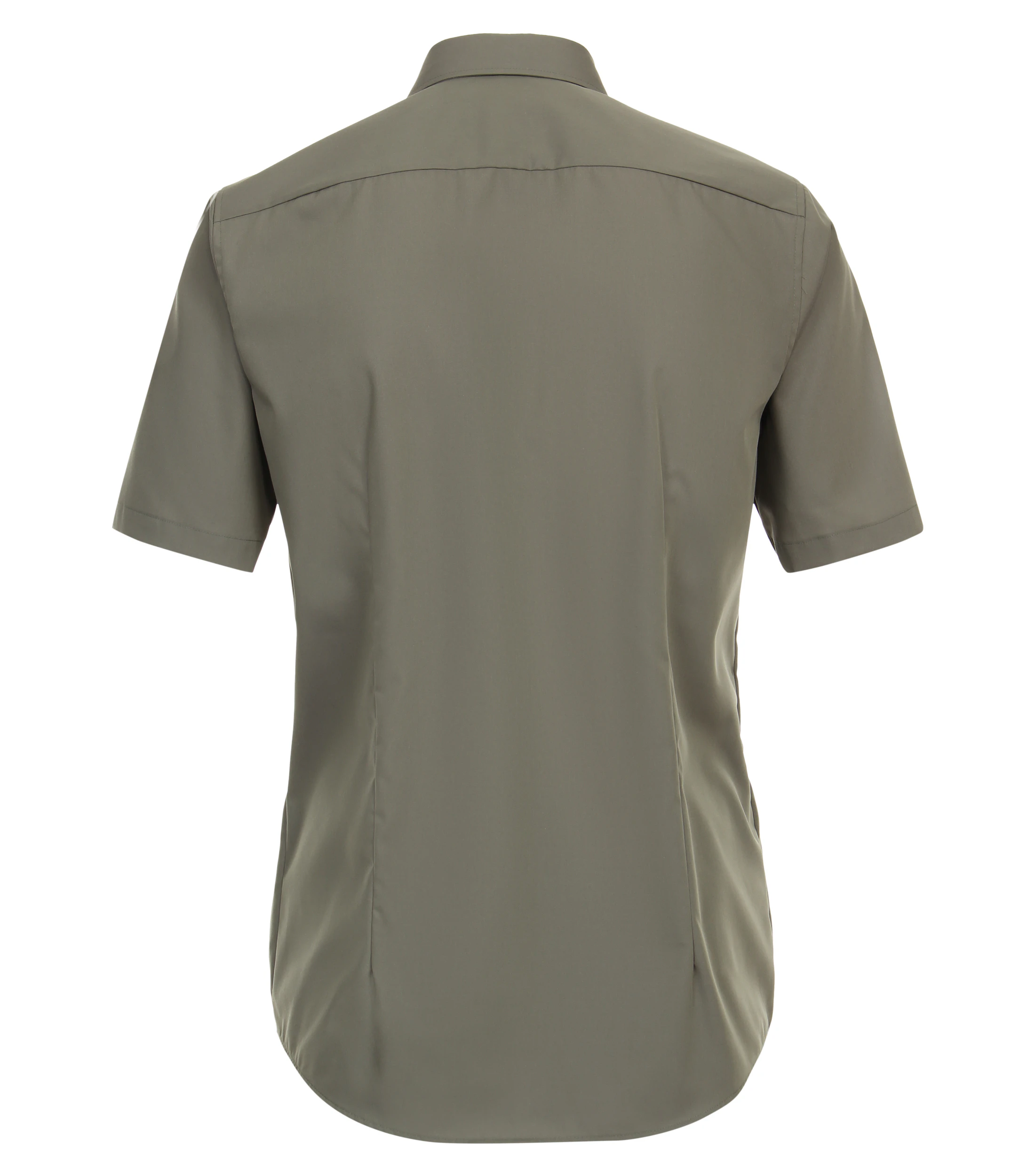 Businesshemd im unifarbenen Design in der Farbe Olive