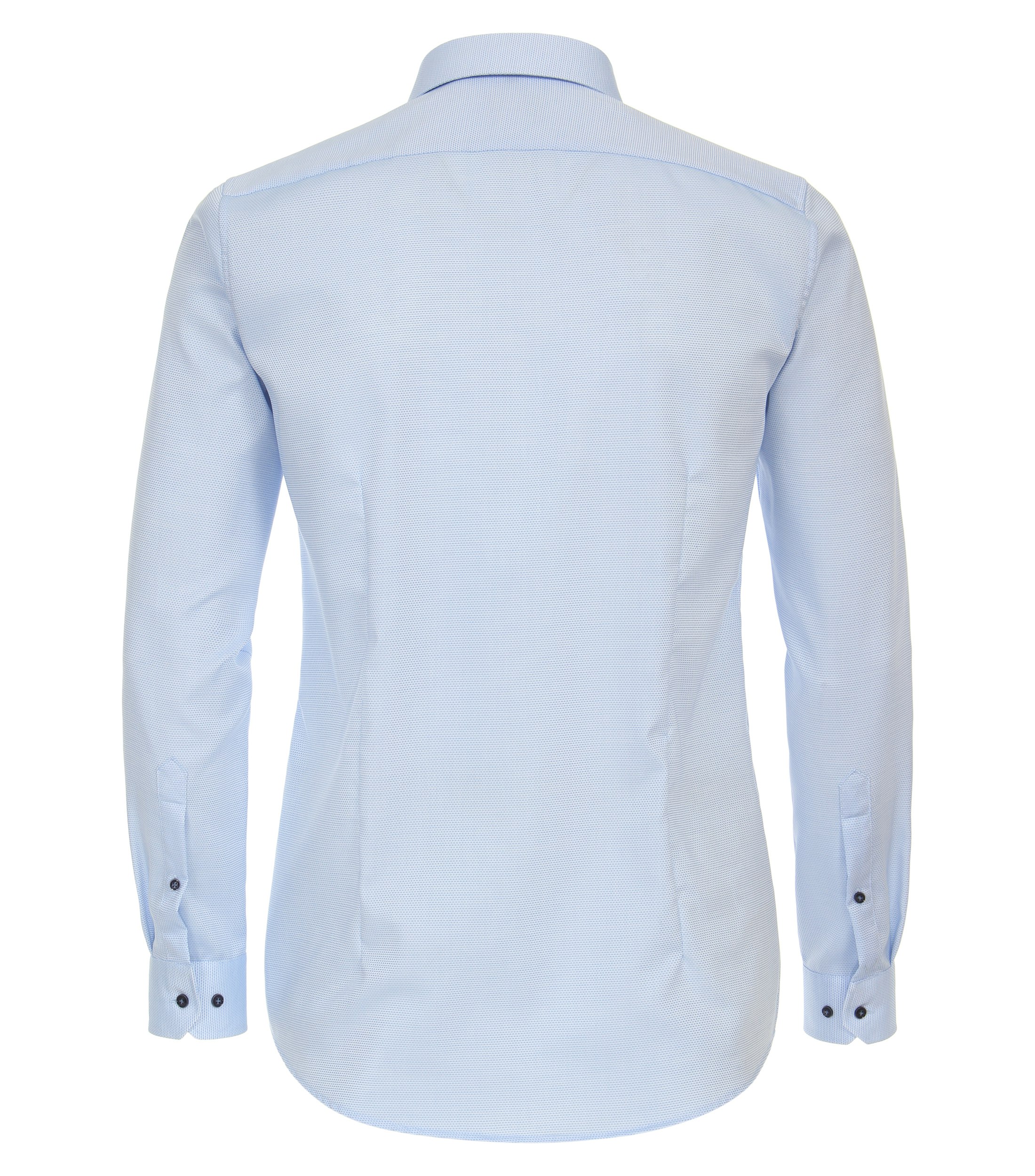 Ein Businesshemd im uni Muster in der Farbe Hellblau