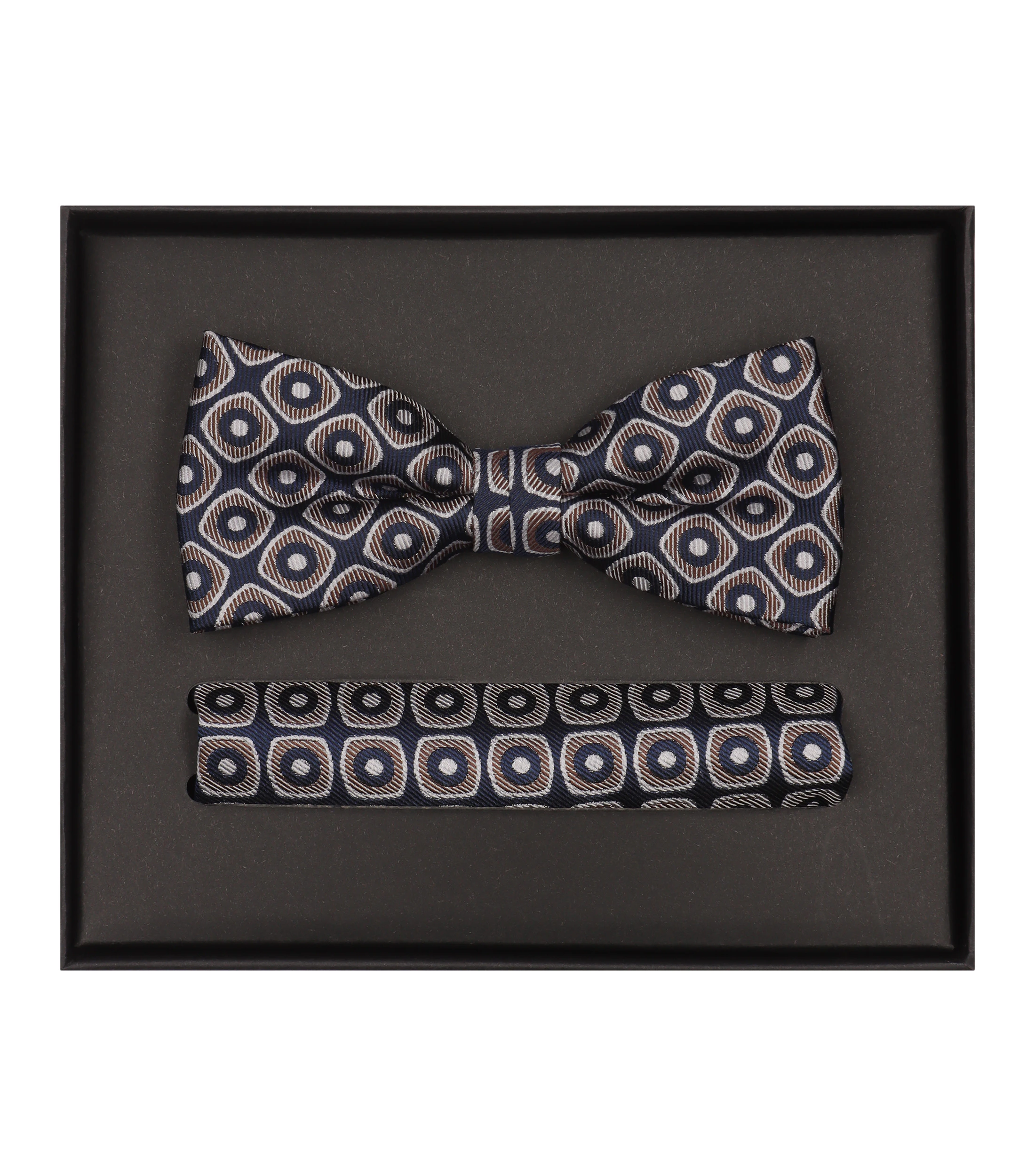 Accessoires im gemusterten Design in der Farbe Braun