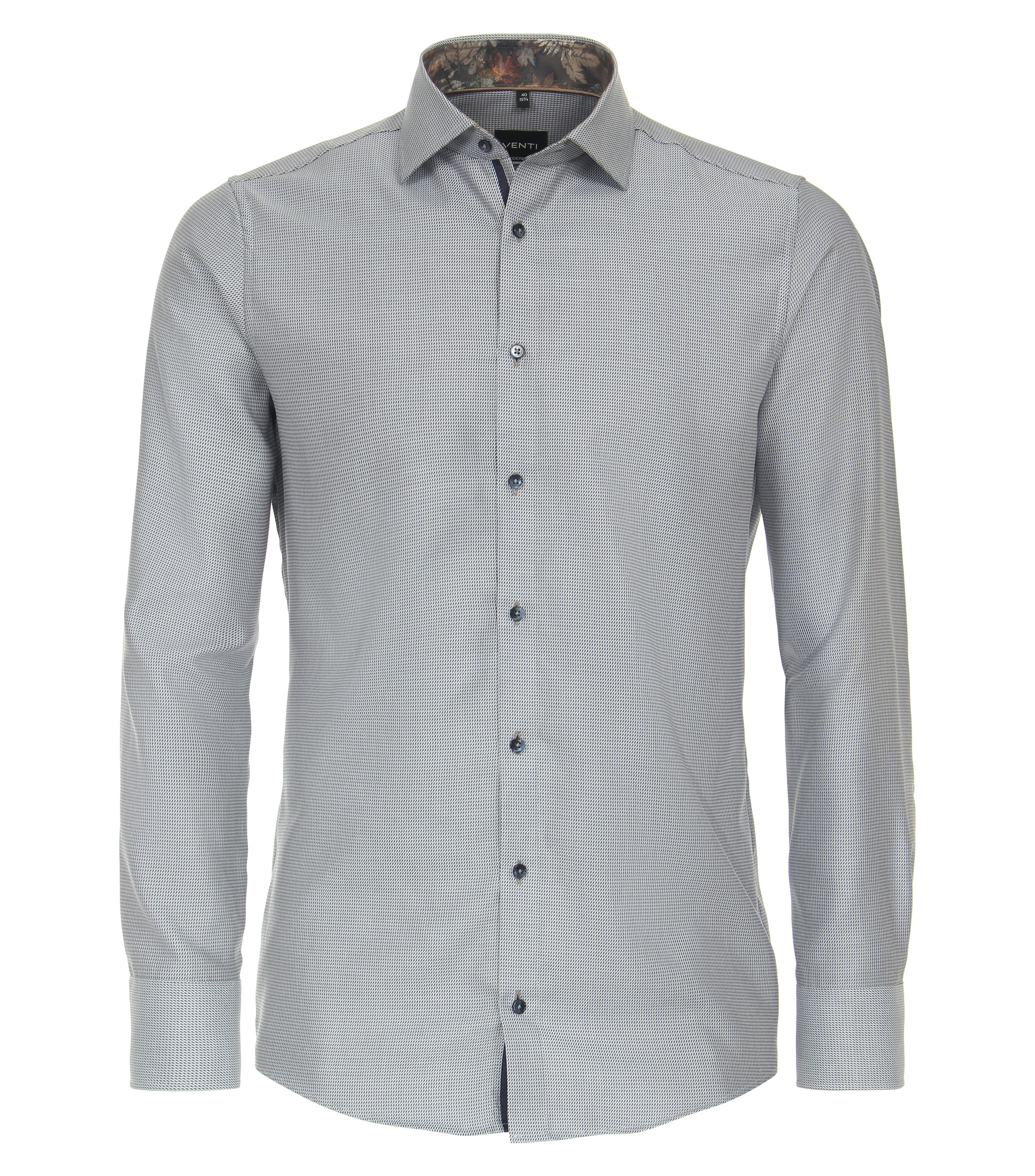 Ein Businesshemd im uni Muster in der Farbe Hellblau