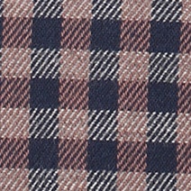 Ein Businesshemd im kariert Muster in der Farbe Braun