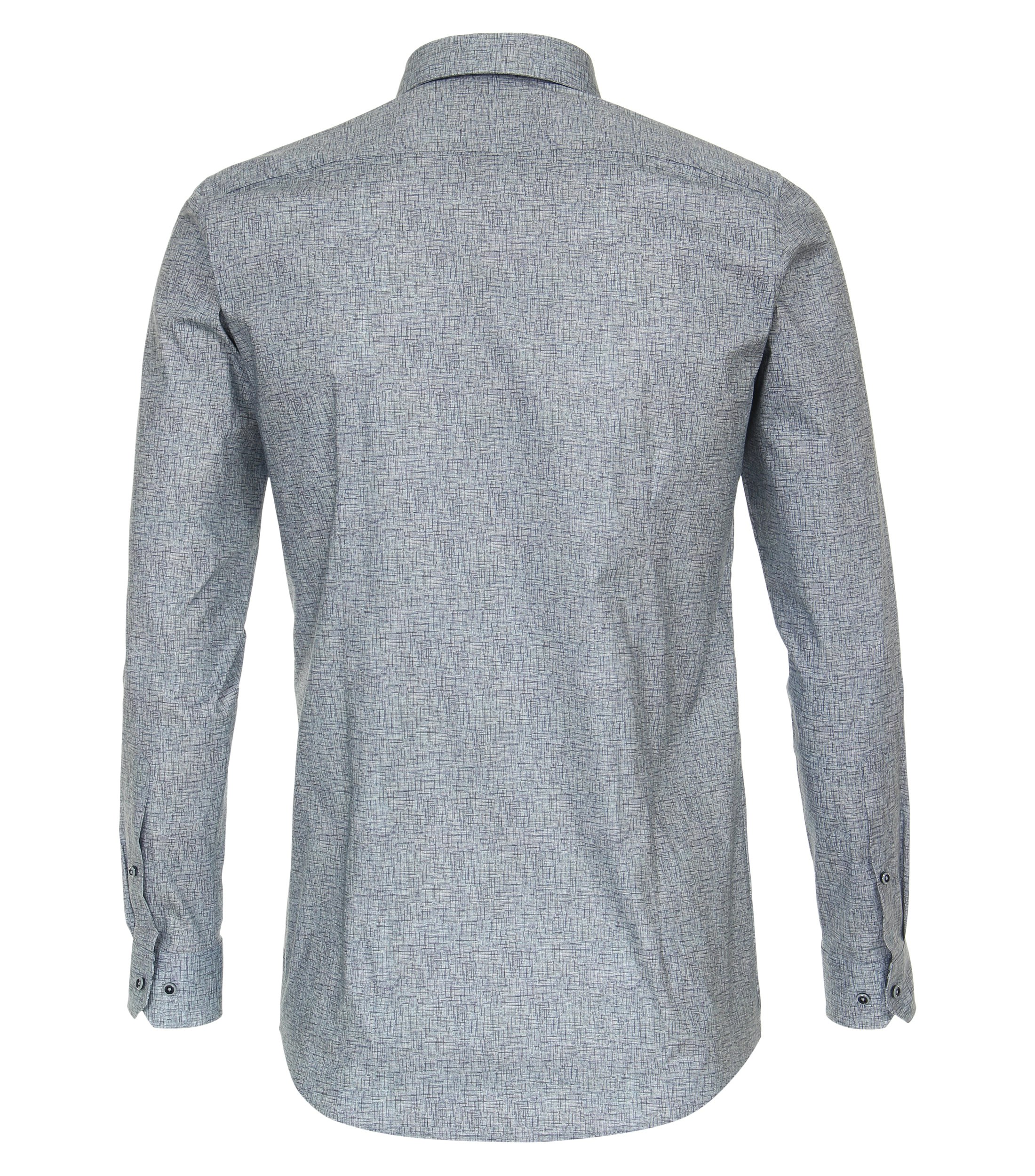 Ein Businesshemd im Print Muster in der Farbe Olive