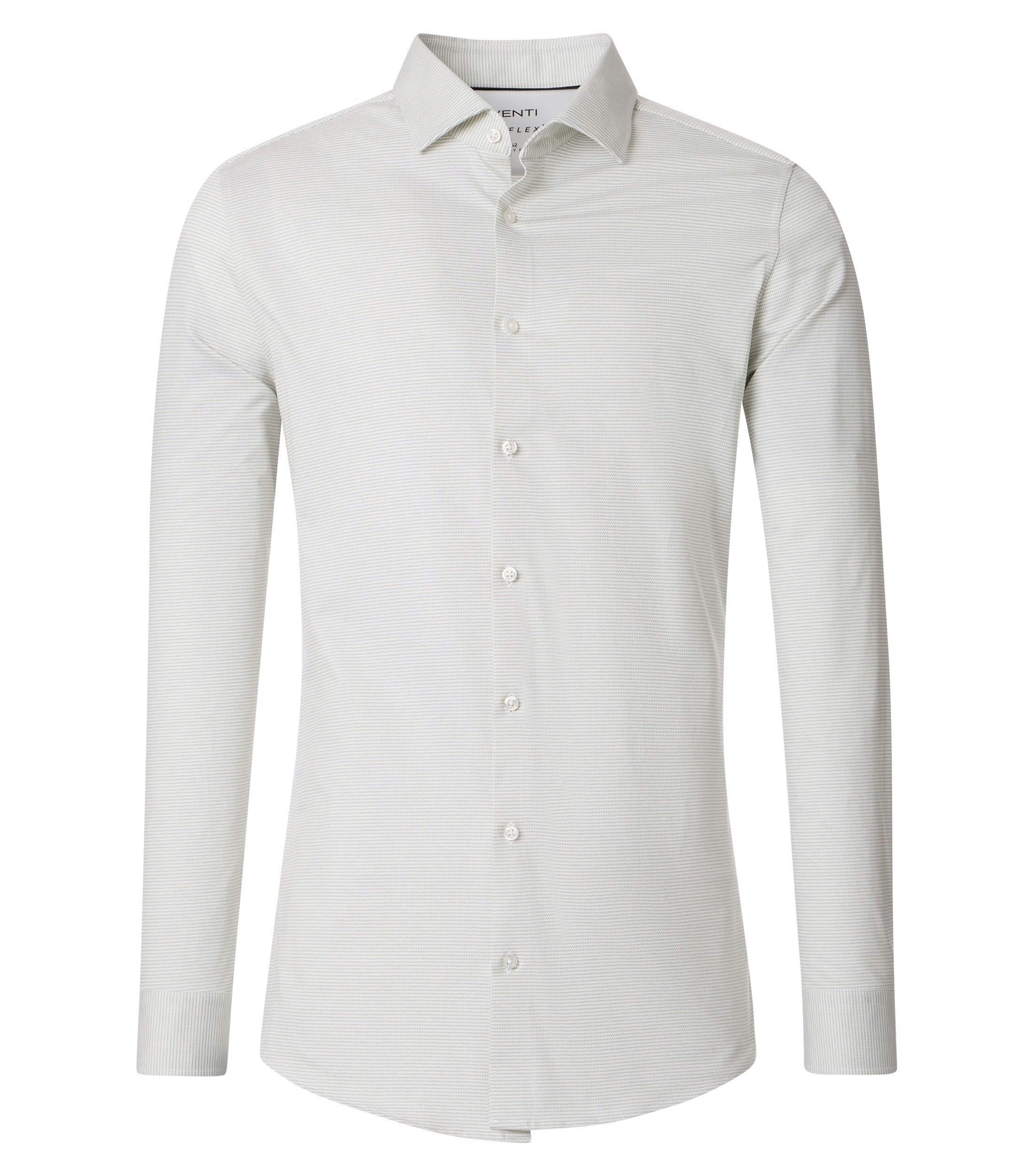 Ein Businesshemd im uni Muster in der Farbe Champagner