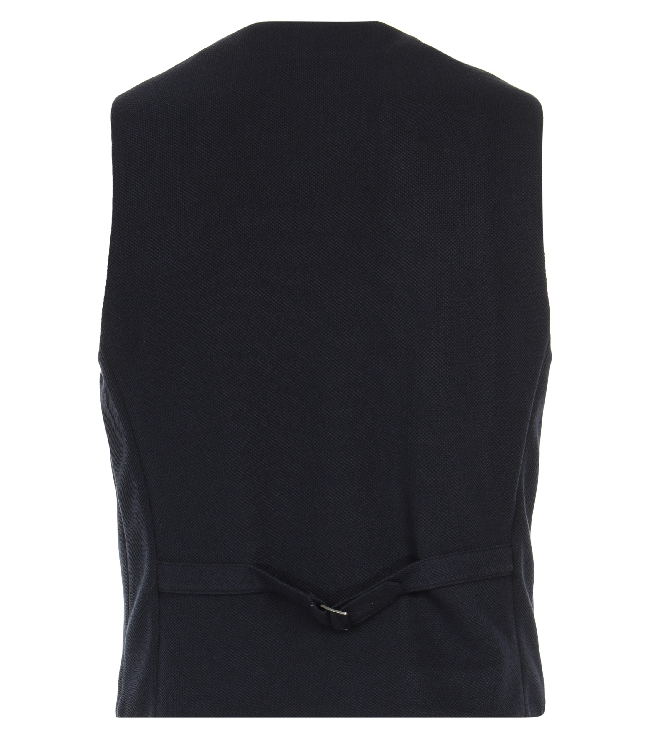 Ein Weste im uni Muster in der Farbe Dunkelblau