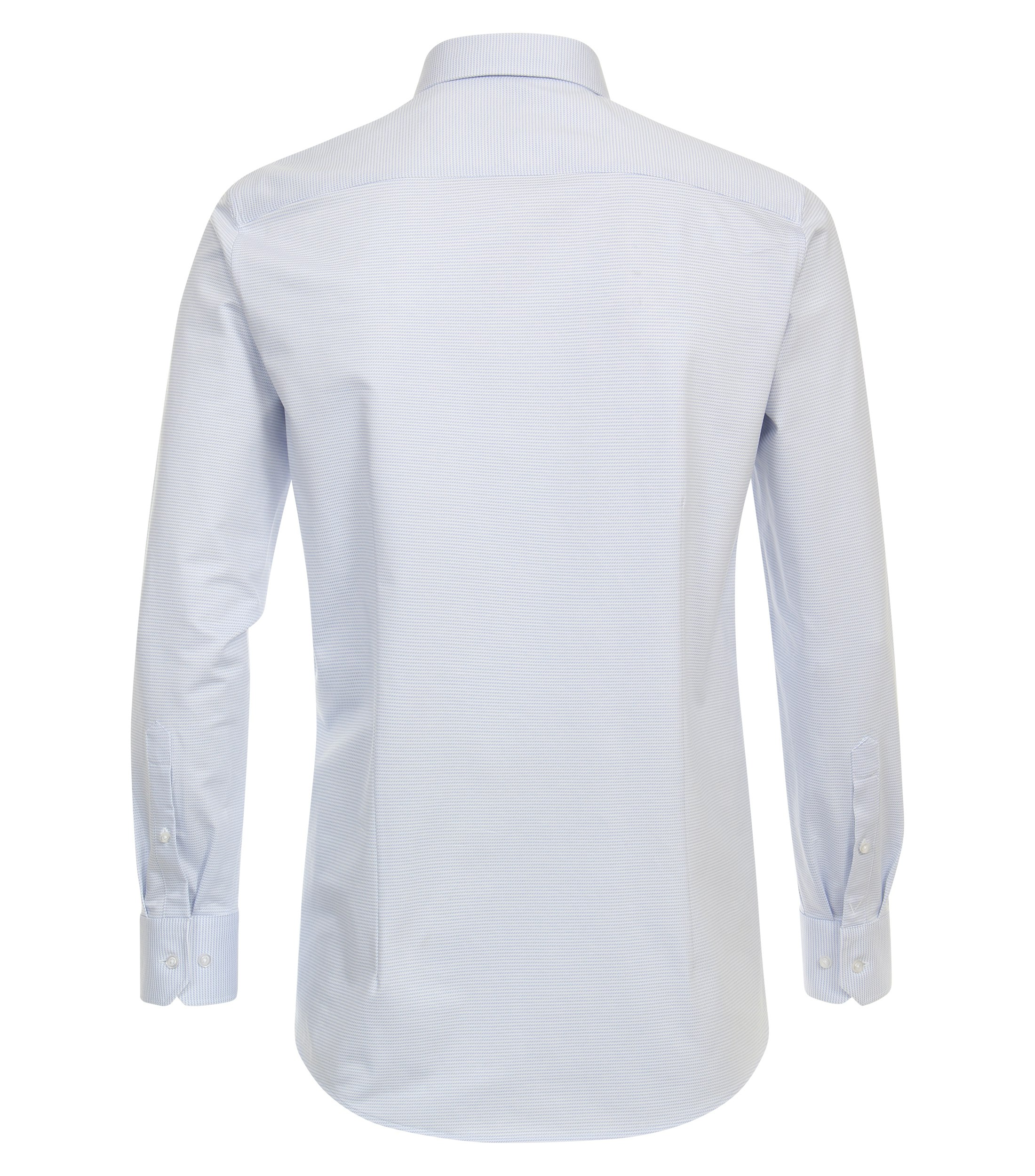 Ein Businesshemd im uni Muster in der Farbe Hellblau