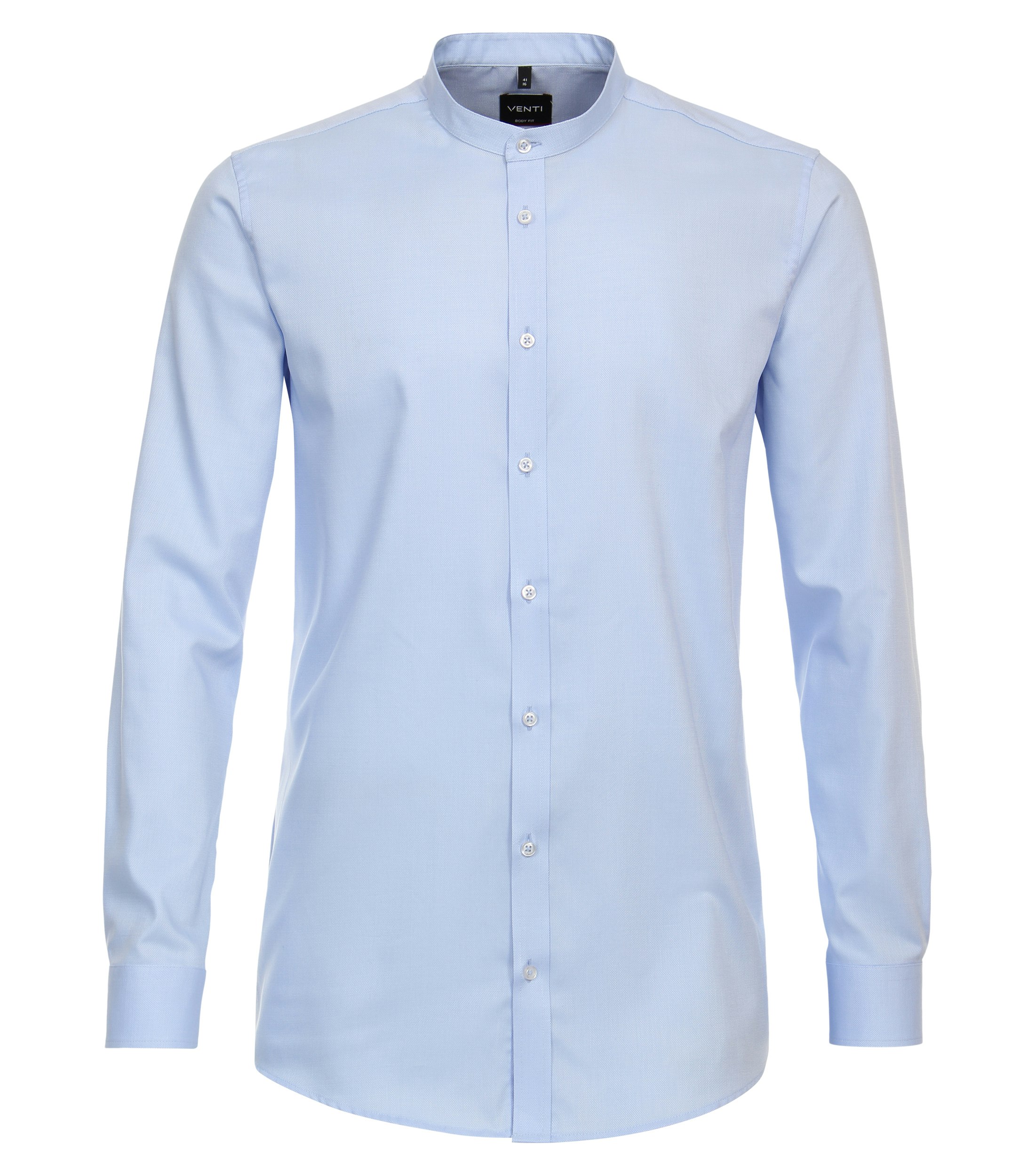 Ein Businesshemd im uni Muster in der Farbe Hellblau