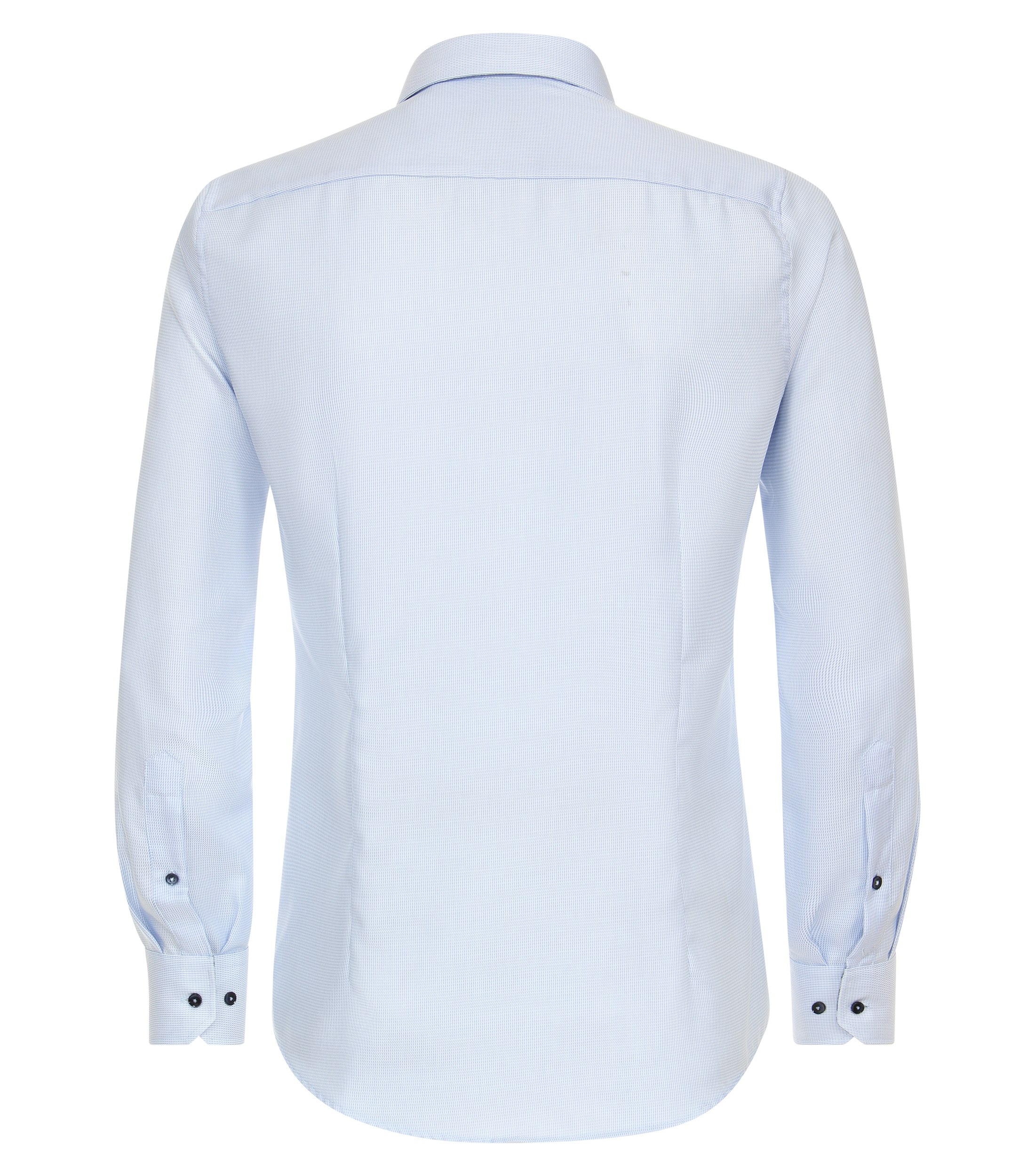Ein Businesshemd im uni Muster in der Farbe Hellblau