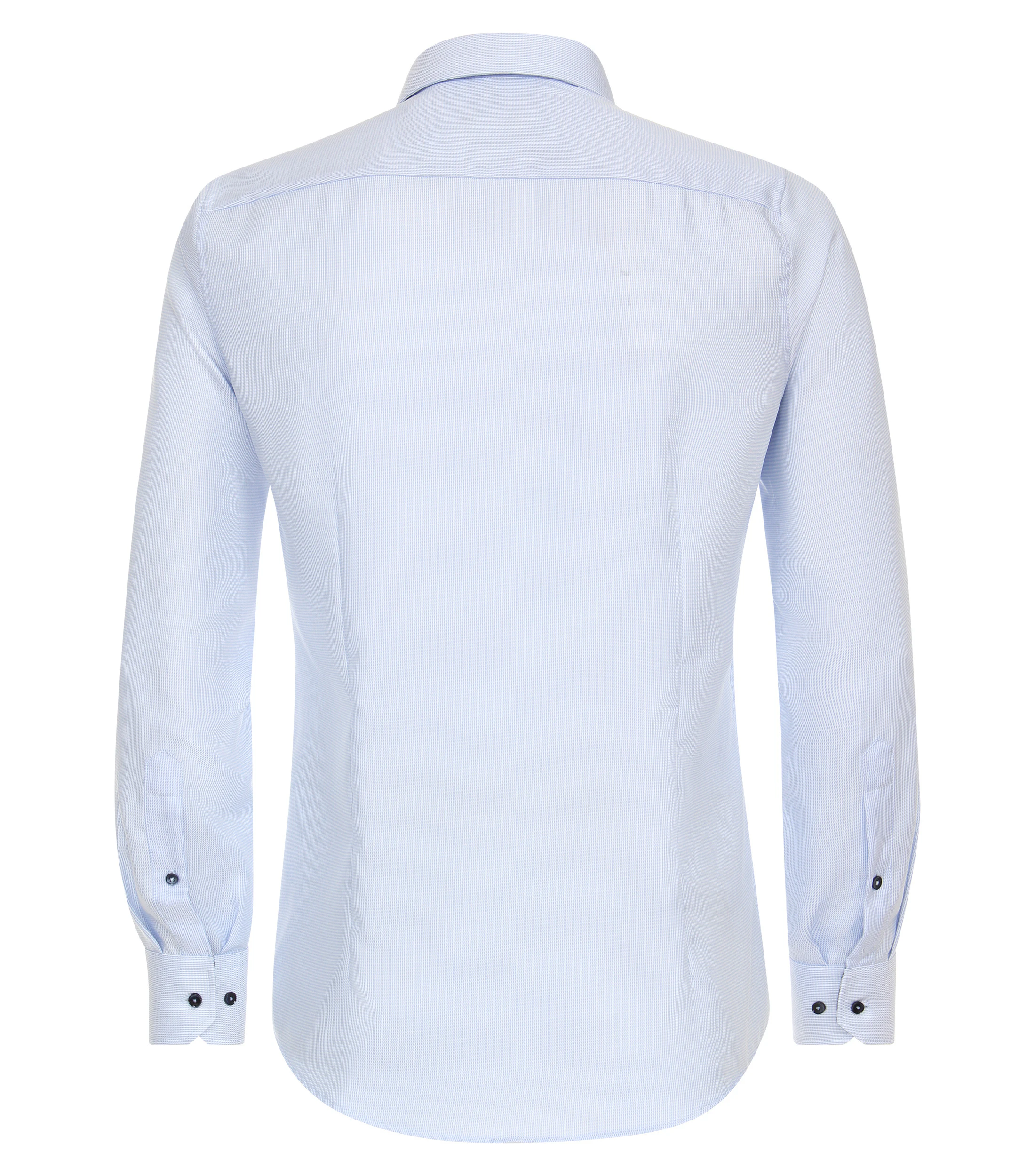 Businesshemd im unifarbenen Design in der Farbe Hellblau