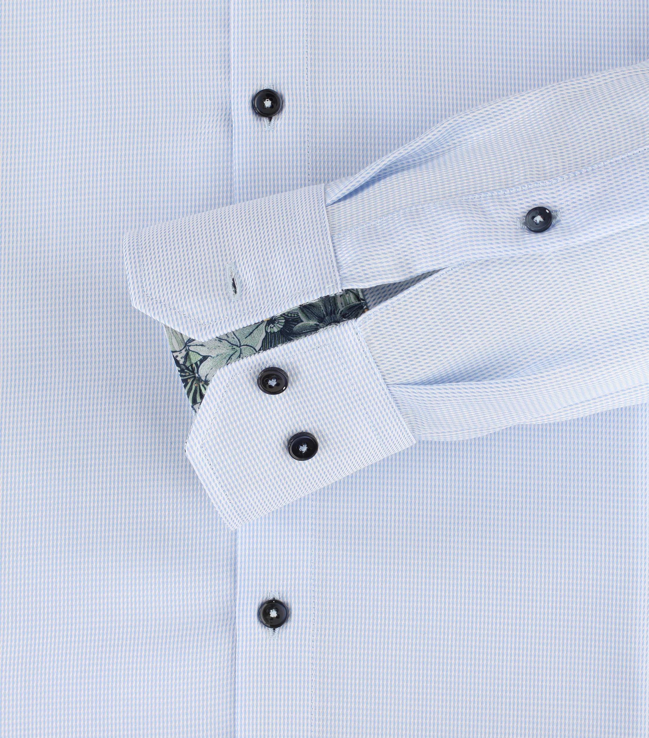 Businesshemd im unifarbenen Design in der Farbe Hellblau