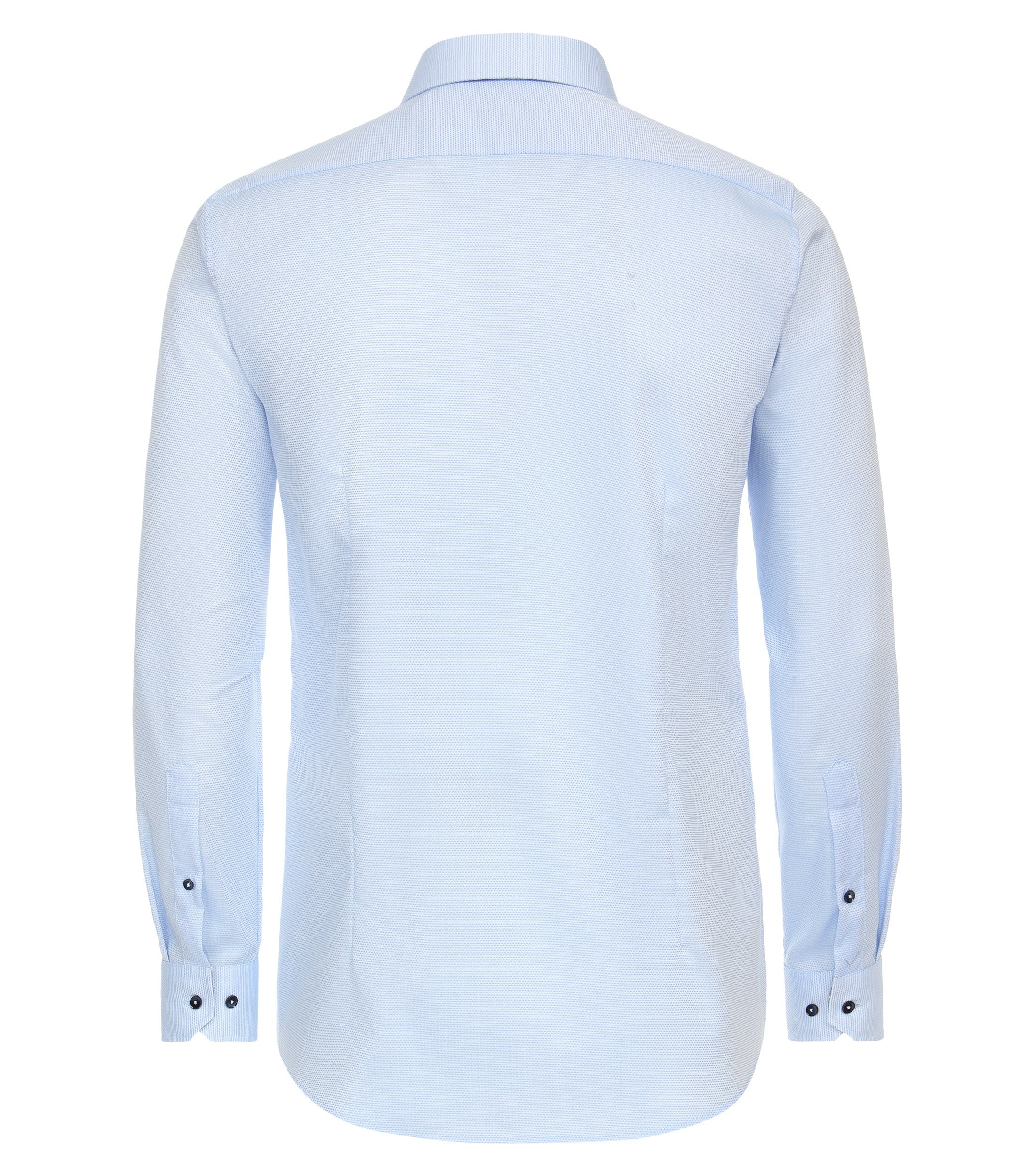 Ein Businesshemd im uni Muster in der Farbe Hellblau