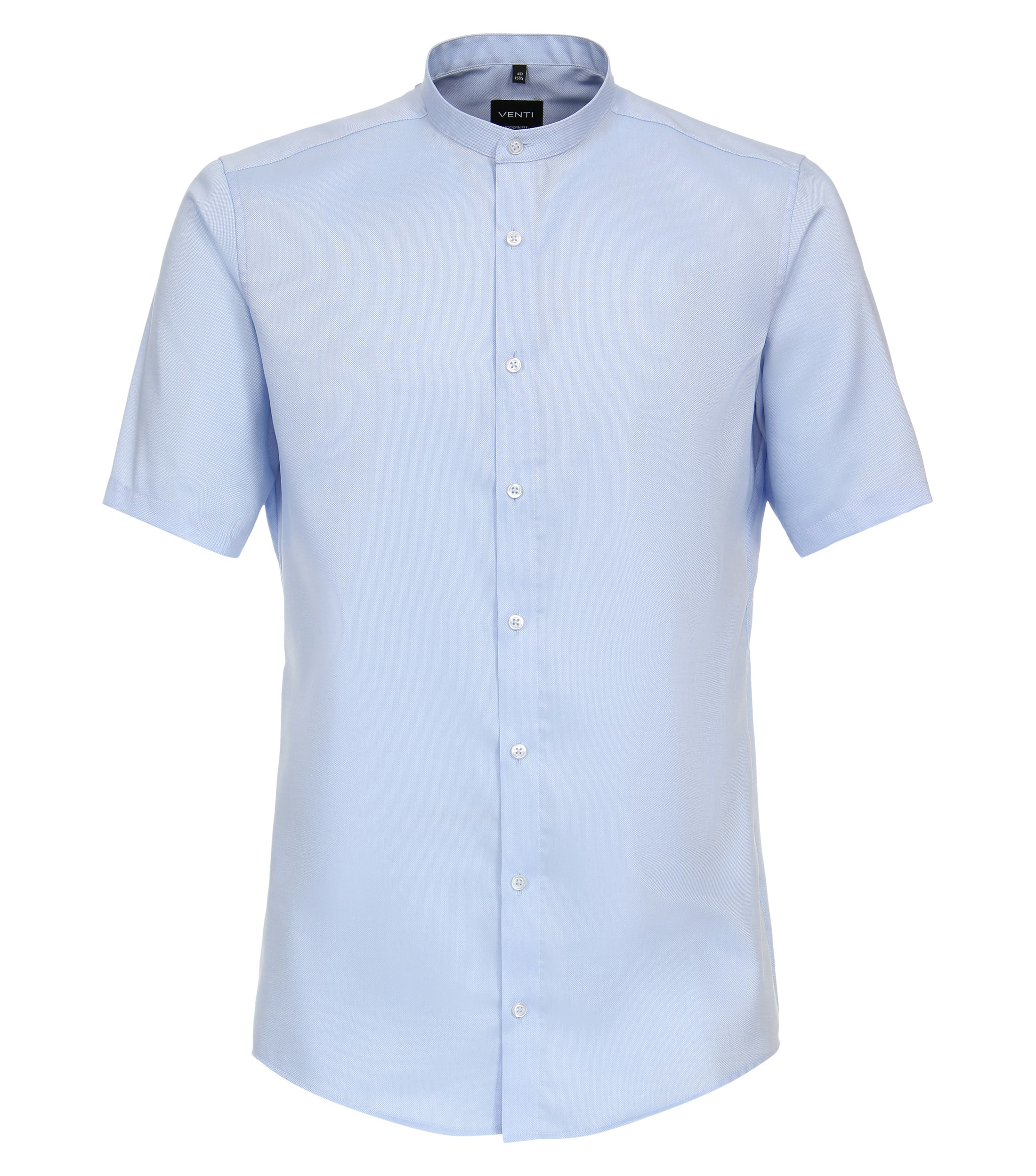 Ein Businesshemd im uni Muster in der Farbe Hellblau