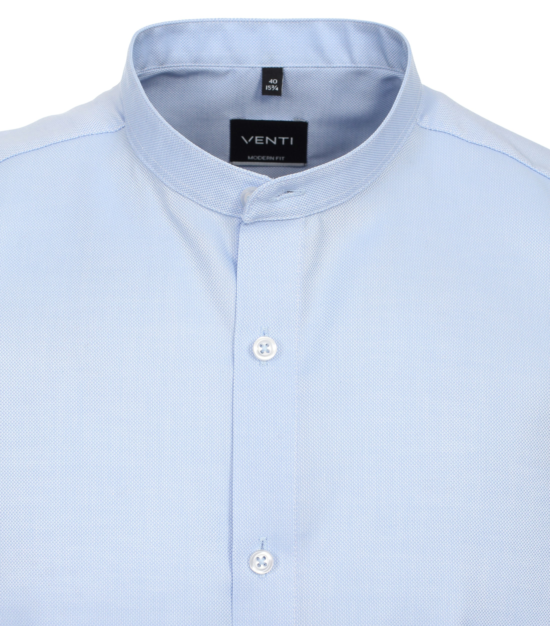 Ein Businesshemd im uni Muster in der Farbe Hellblau