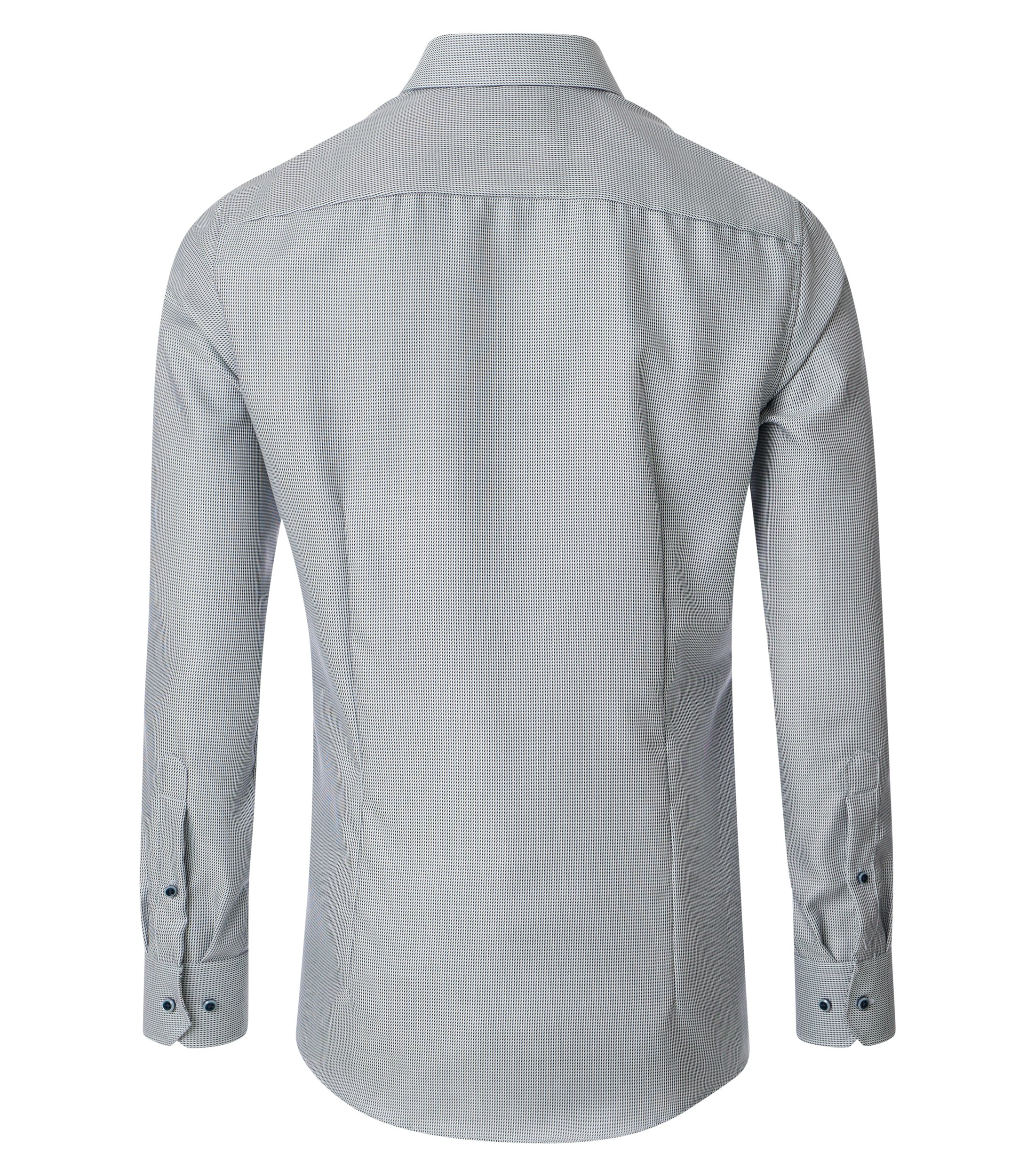 Ein Businesshemd im uni Muster in der Farbe Hellgrün