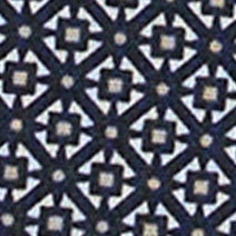 Ein Businesshemd im Print Muster in der Farbe Dunkelblau