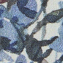 Das Model trägt ein Businesshemd im Print Muster in der Farbe Azurblau