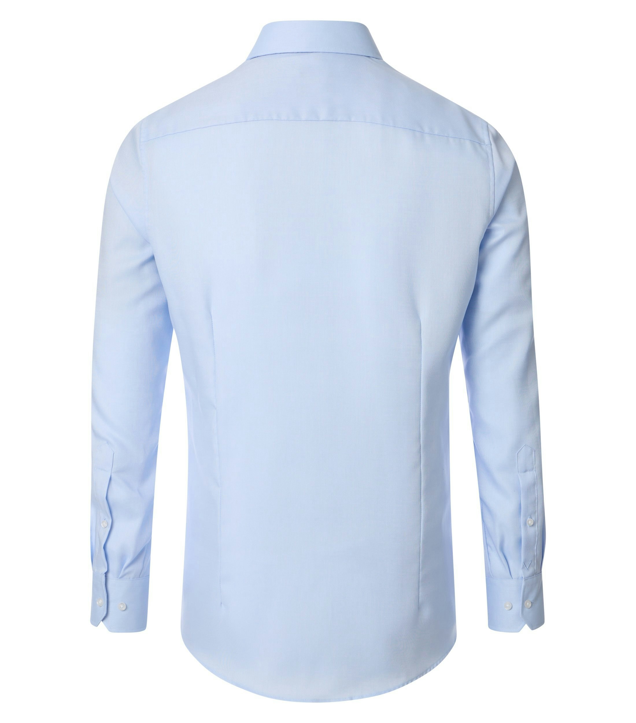 Ein Businesshemd im uni Muster in der Farbe Hellblau