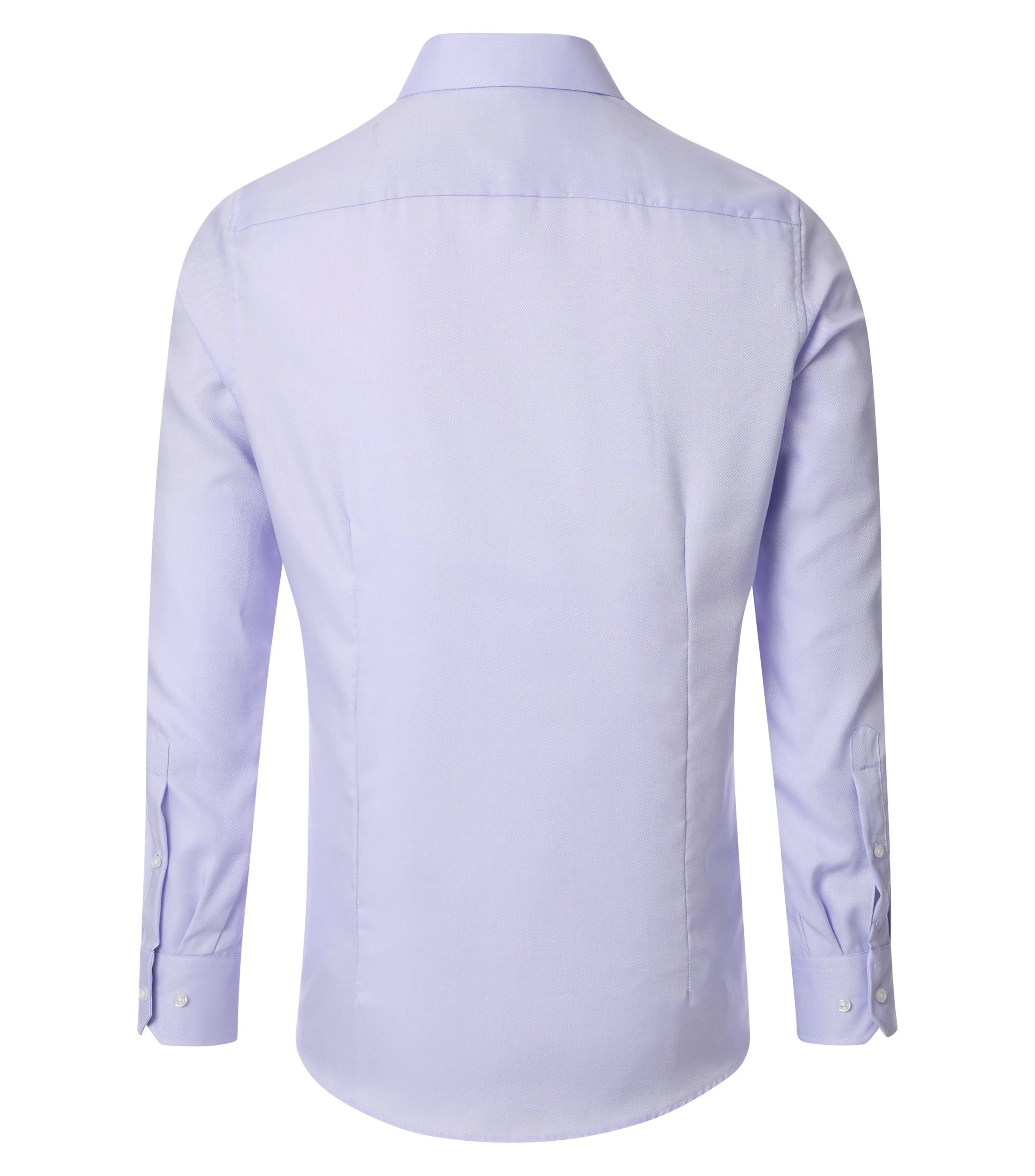 Businesshemd im unifarbenen Design in der Farbe Helllila