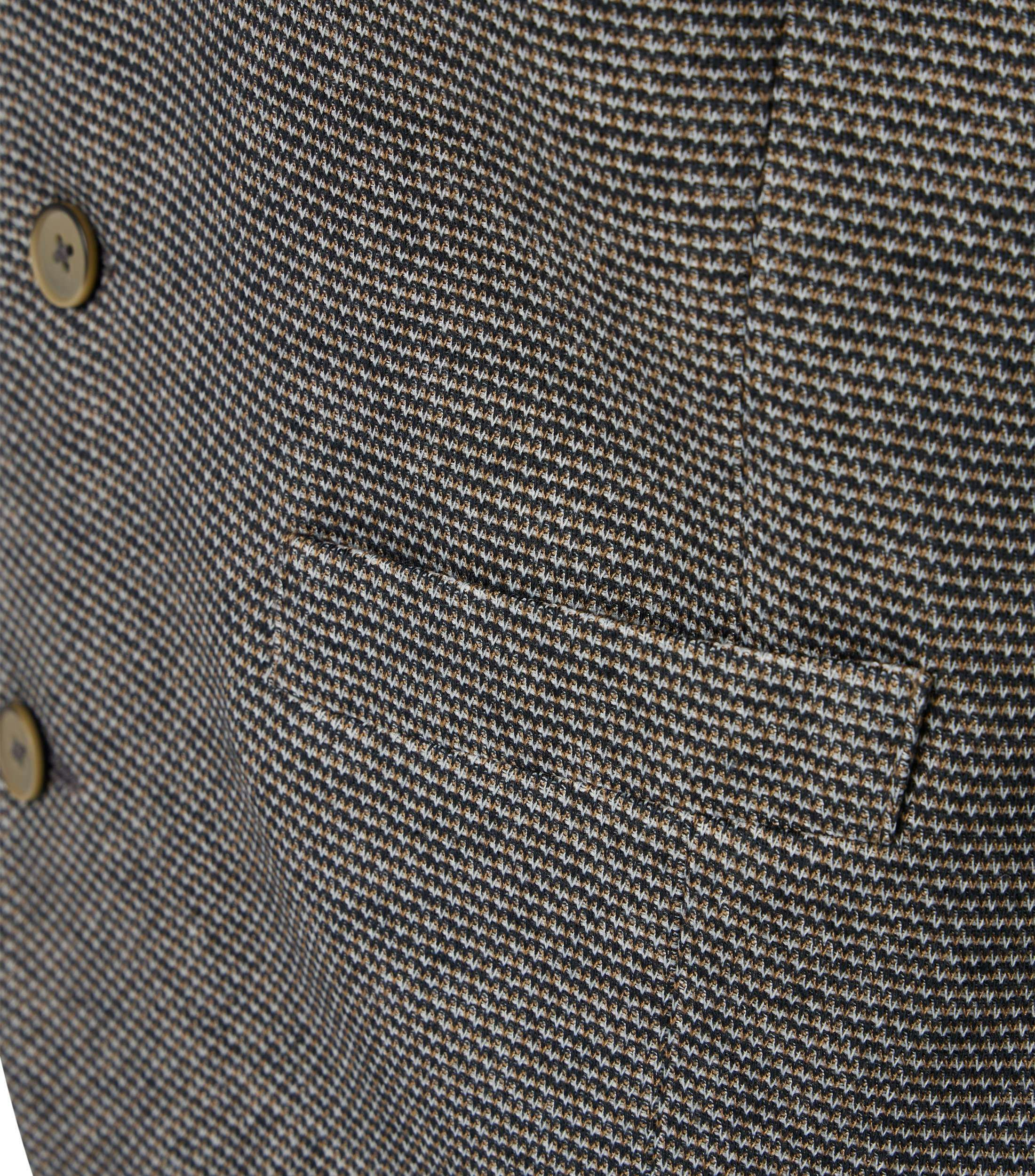 Ein Weste im uni Muster in der Farbe Beige