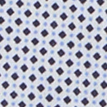 Ein Businesshemd im Print Muster in der Farbe Blau
