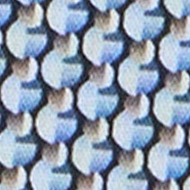 Ein Businesshemd im Print Muster in der Farbe Blau