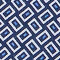 Ein Businesshemd im Print Muster in der Farbe Dunkelblau