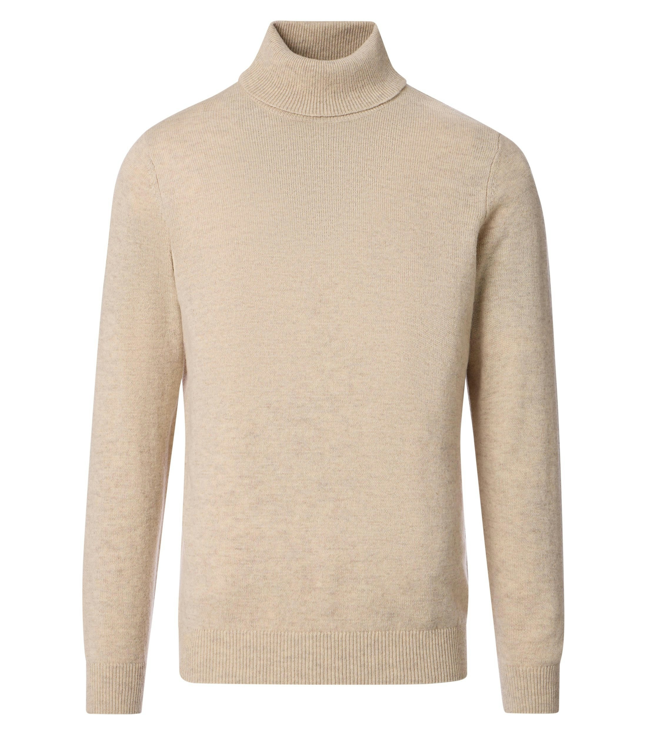 Ein Pullover im uni Muster in der Farbe Beige